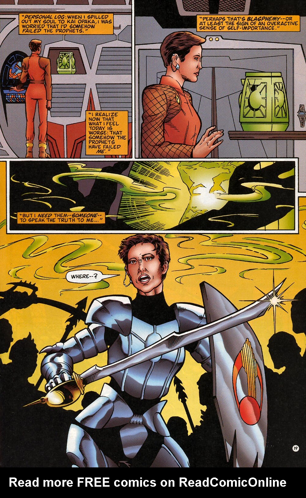 Read online Star Trek: Deep Space Nine (1993) comic -  Issue #25 - 27