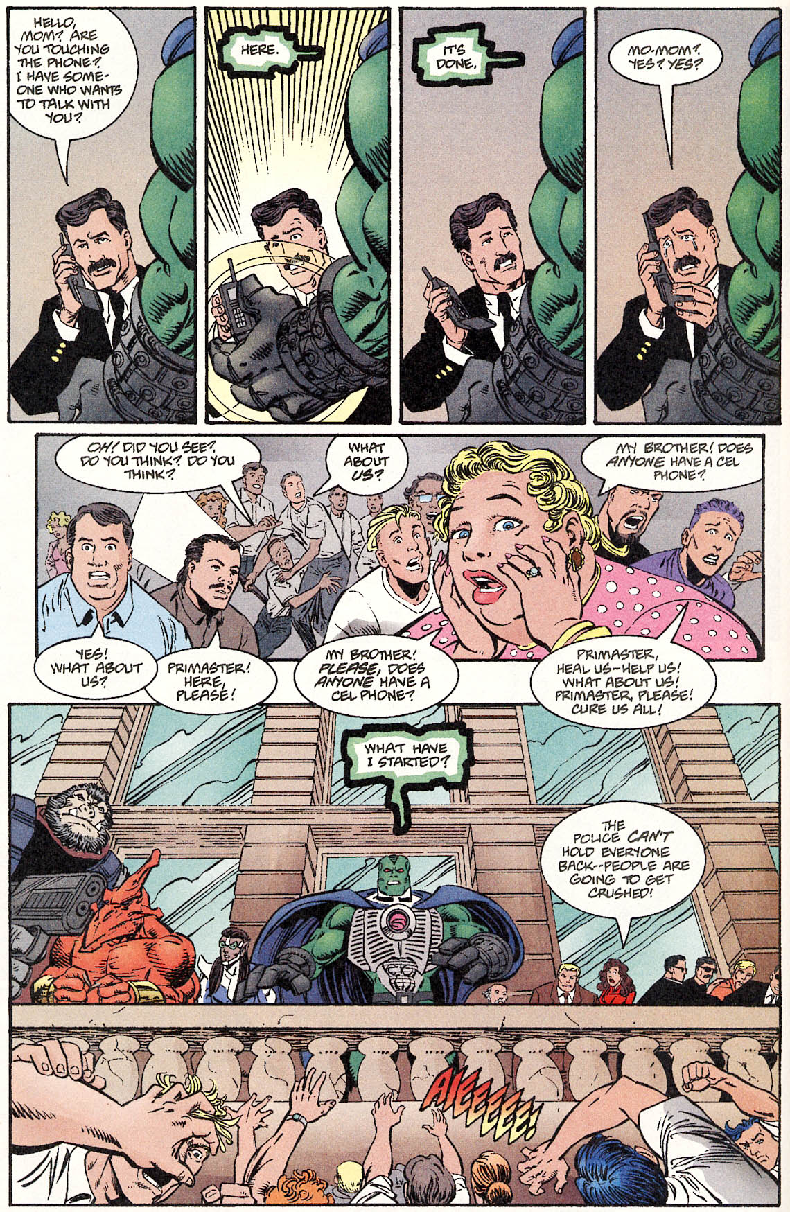 Read online Leonard Nimoy's Primortals (1996) comic -  Issue #2 - 11