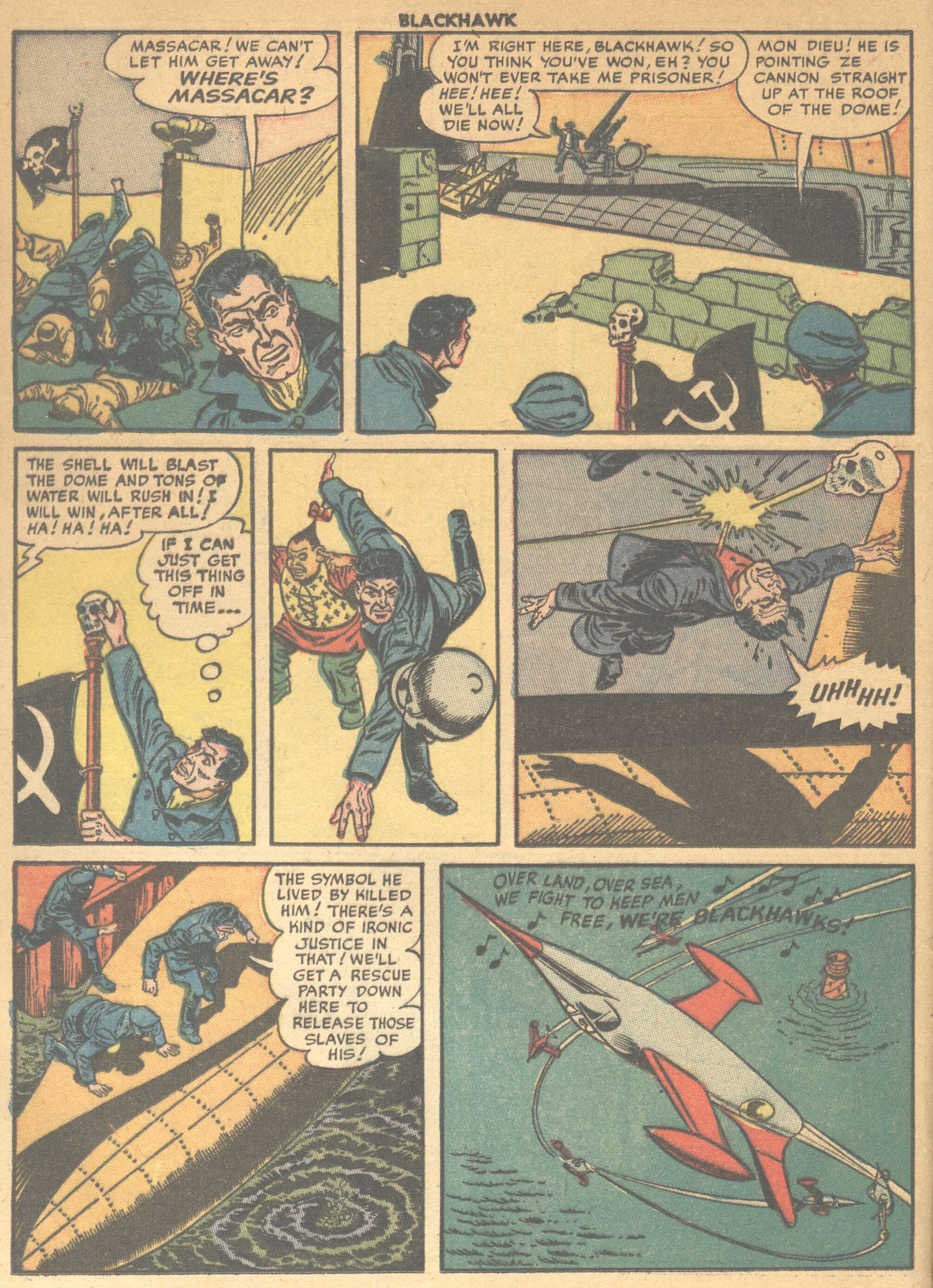 Read online Blackhawk (1957) comic -  Issue #64 - 12