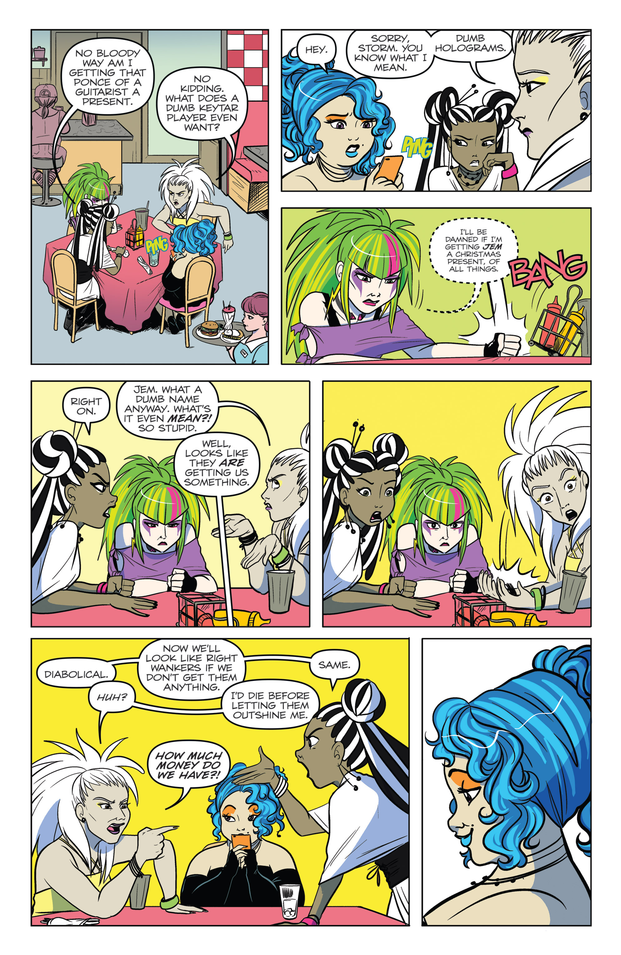 Read online Jem and The Holograms comic -  Issue # _Special - Holiday Special - 15