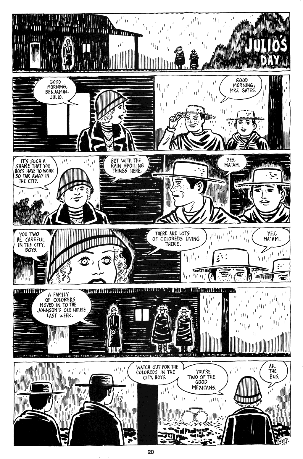 Read online Love and Rockets (2001) comic -  Issue #8 - 22