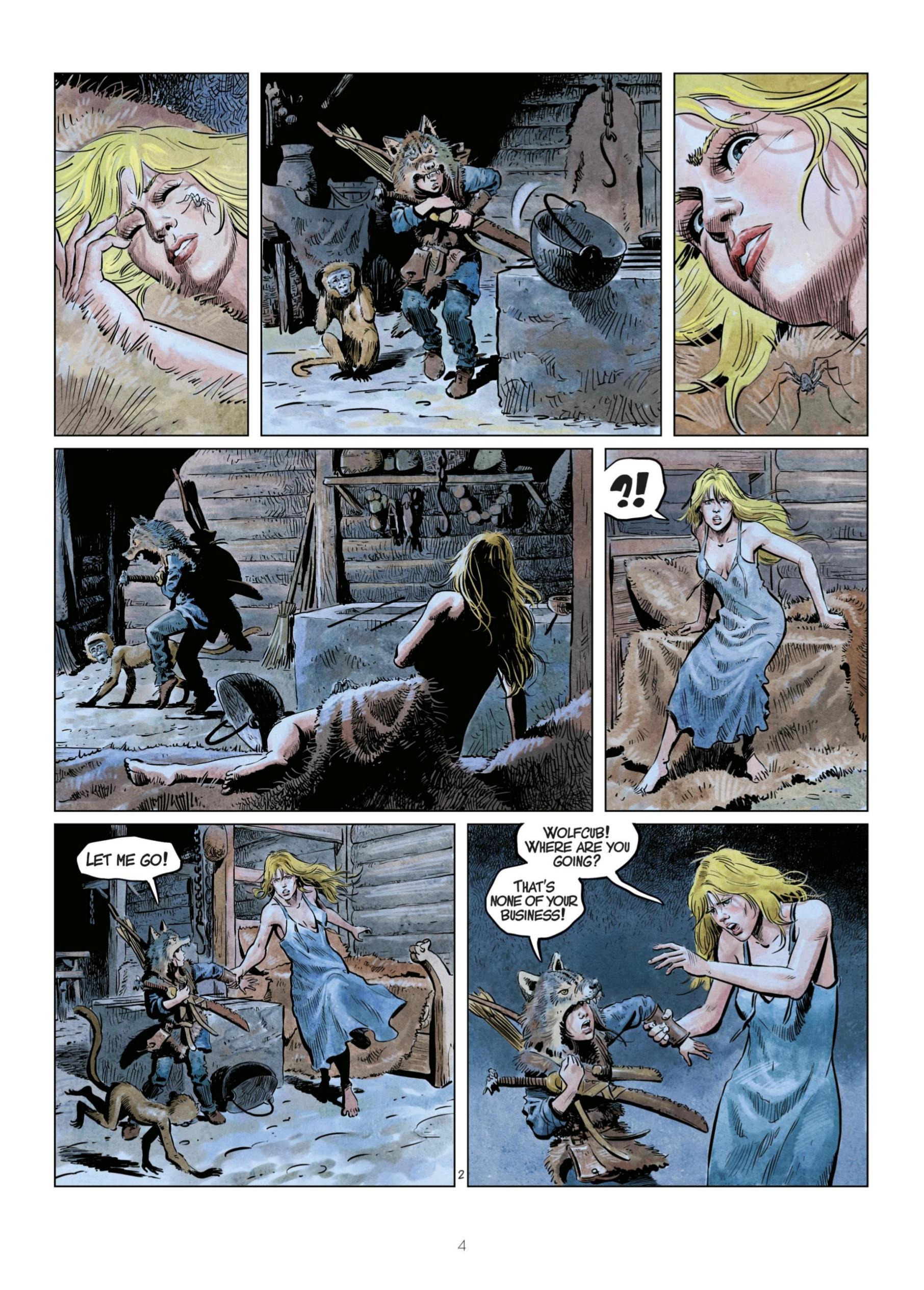 Read online The World of Thorgal: Wolfcub comic -  Issue #6 - 6