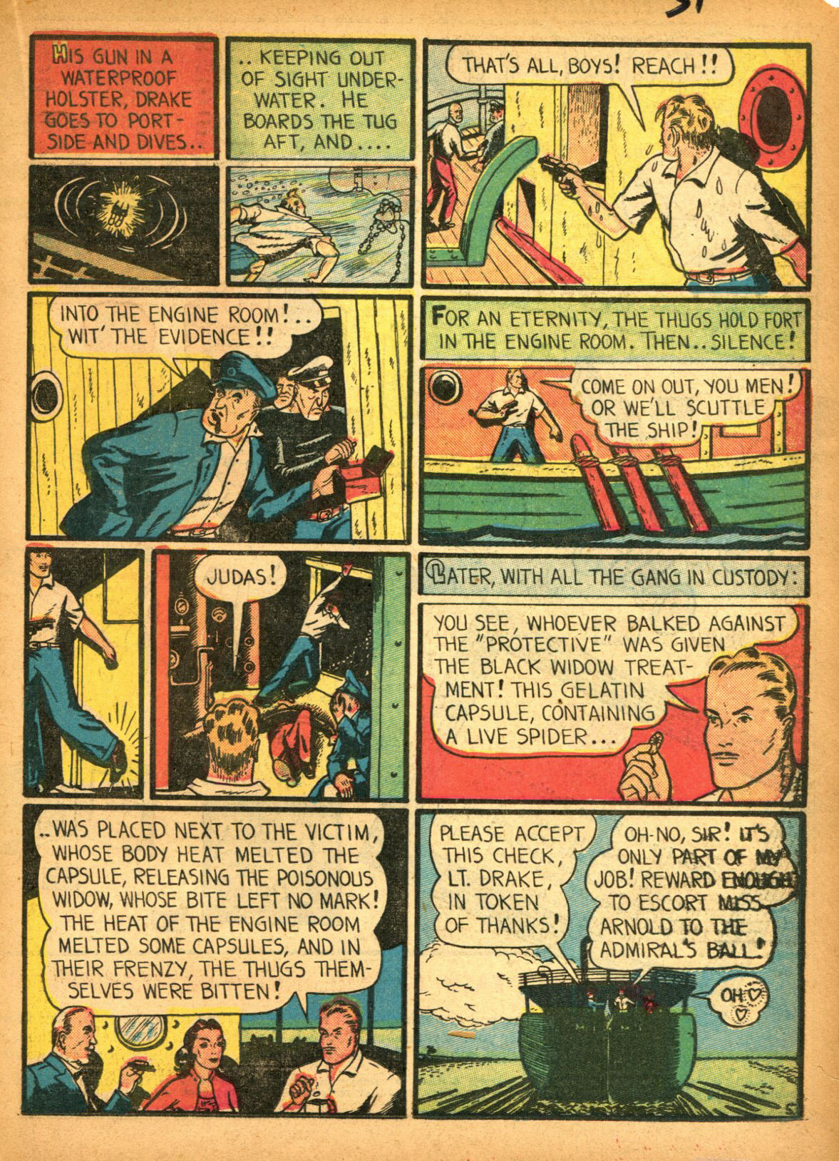 Read online Samson (1940) comic -  Issue #2 - 33