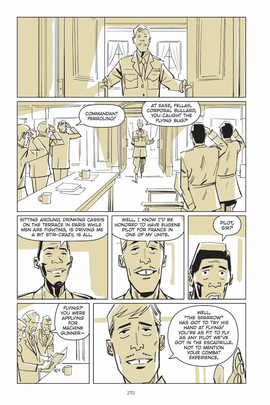 Now Let Me Fly: A Portrait of Eugene Bullard issue TPB (Part 3) - Page 66