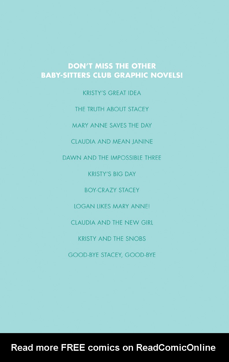 Read online The Baby-Sitters Club comic -  Issue # TPB 12 - 3