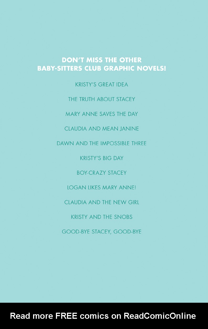 Read online The Baby-Sitters Club comic -  Issue # TPB 12 - 3