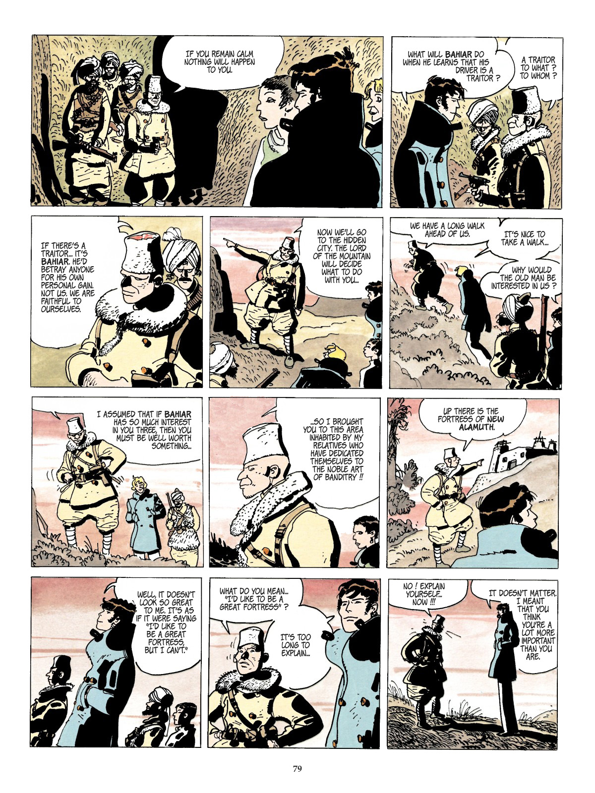 Read online Corto Maltese comic -  Issue # TPB 11 - 82