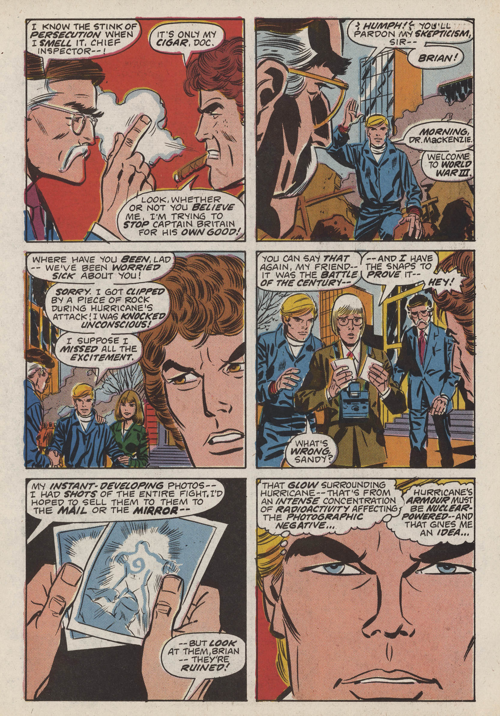 Read online Captain Britain (1976) comic -  Issue #5 - 5