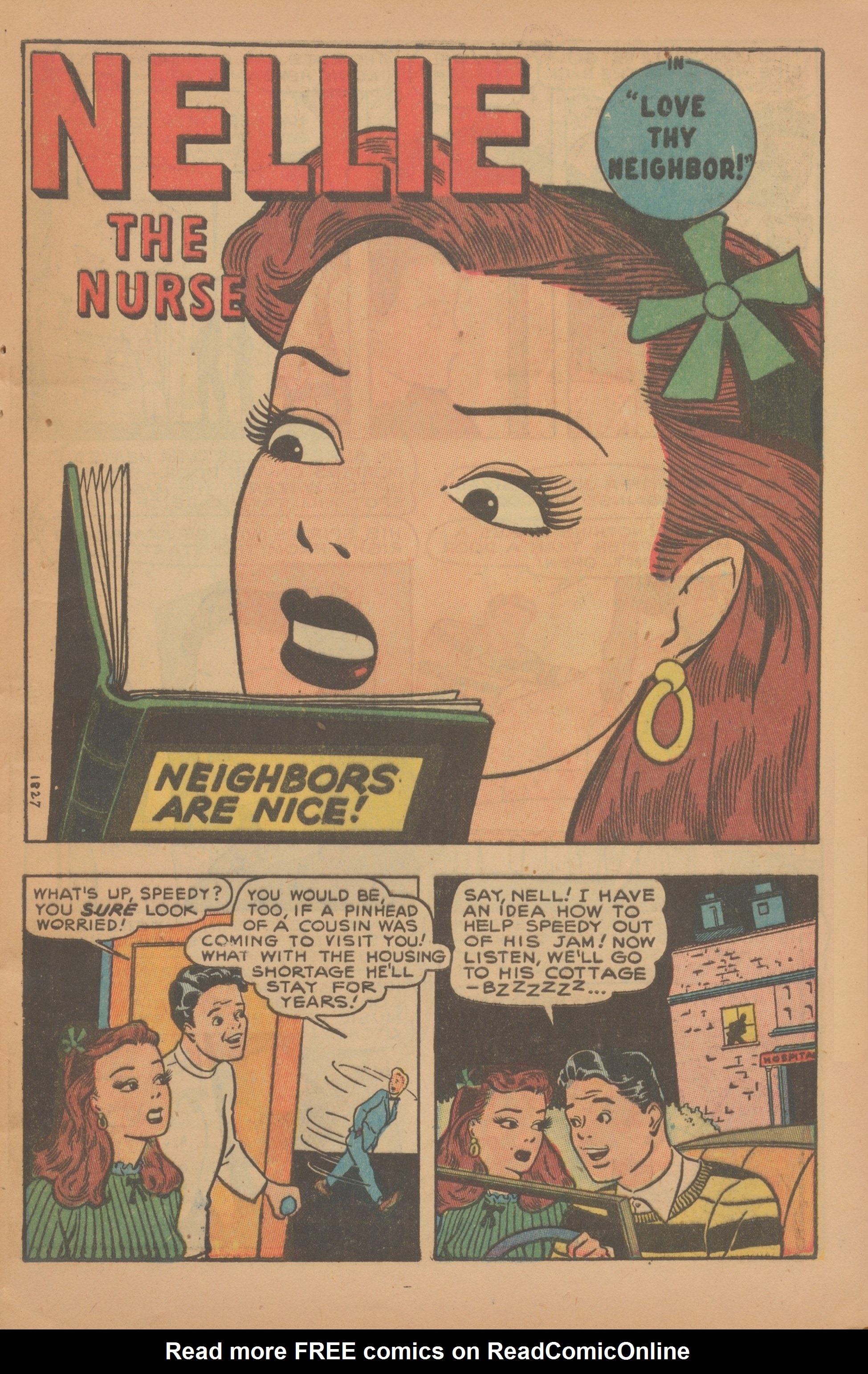 Read online Nellie The Nurse (1945) comic -  Issue #9 - 11