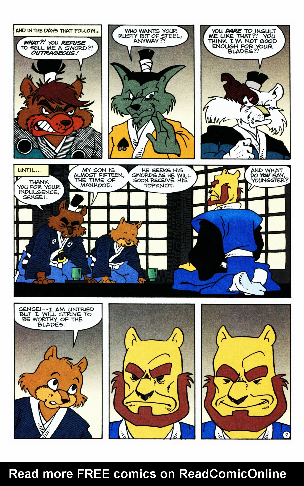 Read online Usagi Yojimbo (1993) comic -  Issue #11 - 9