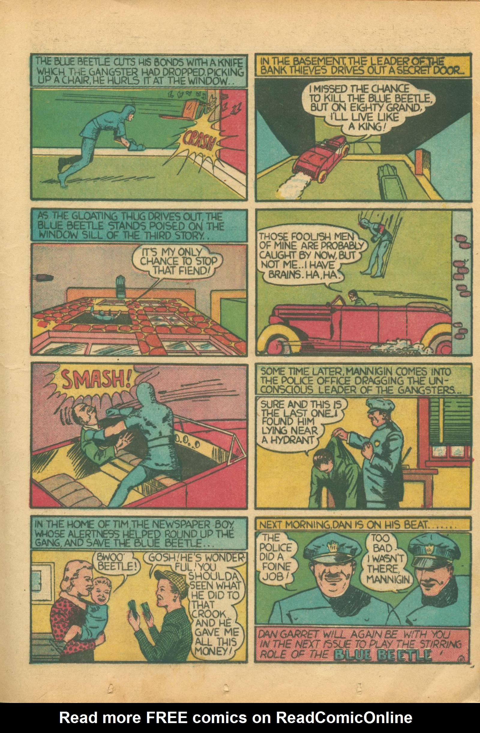 Read online The Blue Beetle comic -  Issue #1 - 23