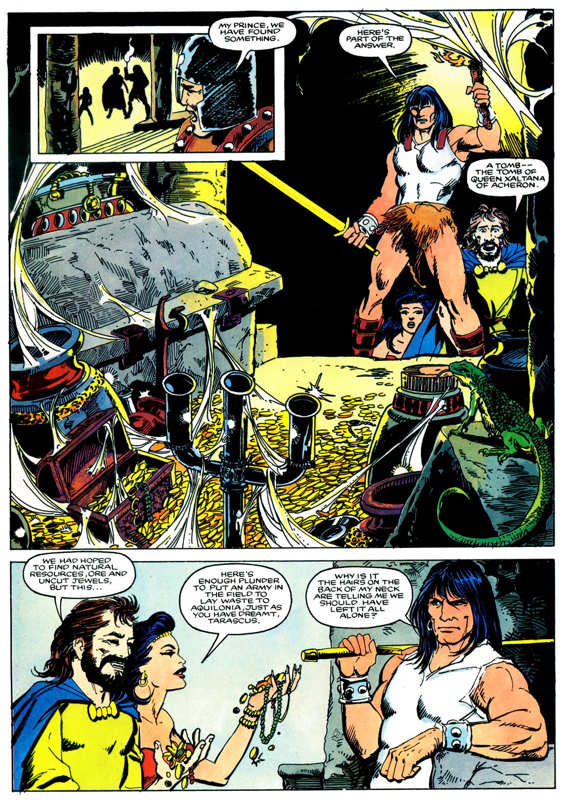 Read online Marvel Graphic Novel comic -  Issue #19 - Conan - The  Witch Queen of Acheron - 42