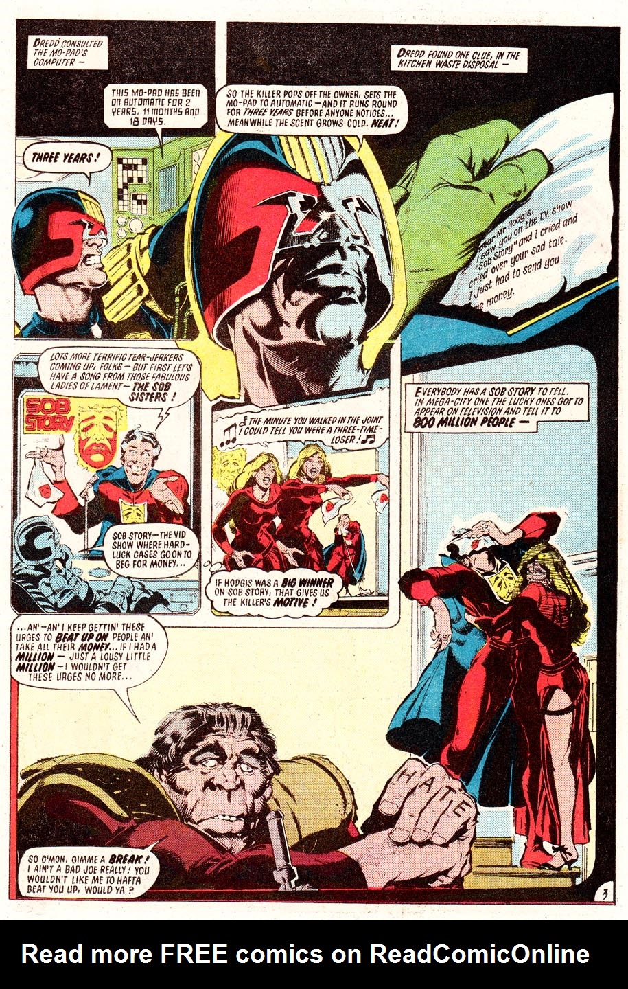 Read online Judge Dredd (1983) comic -  Issue #17 - 22