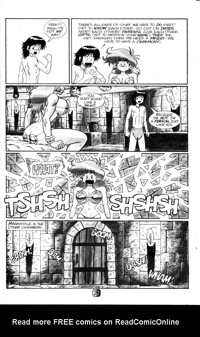 Read online Amazon Gazonga: Bad Girls Of The Jungle comic -  Issue # Full - 24