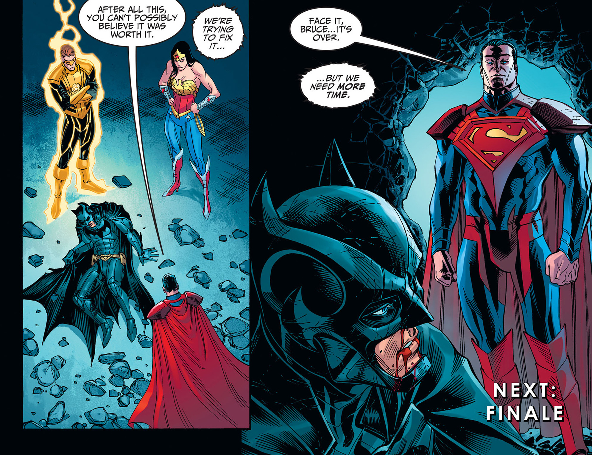 Read online Injustice: Gods Among Us: Year Five comic -  Issue #39 - 23