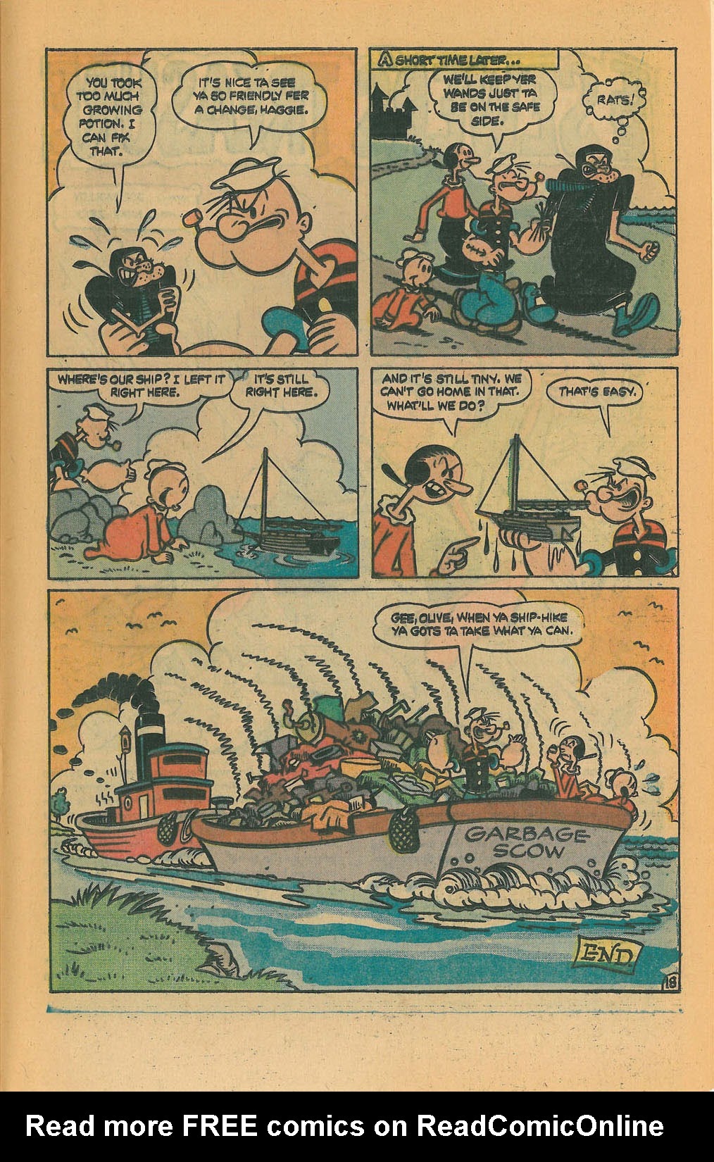 Read online Popeye (1948) comic -  Issue #129 - 25