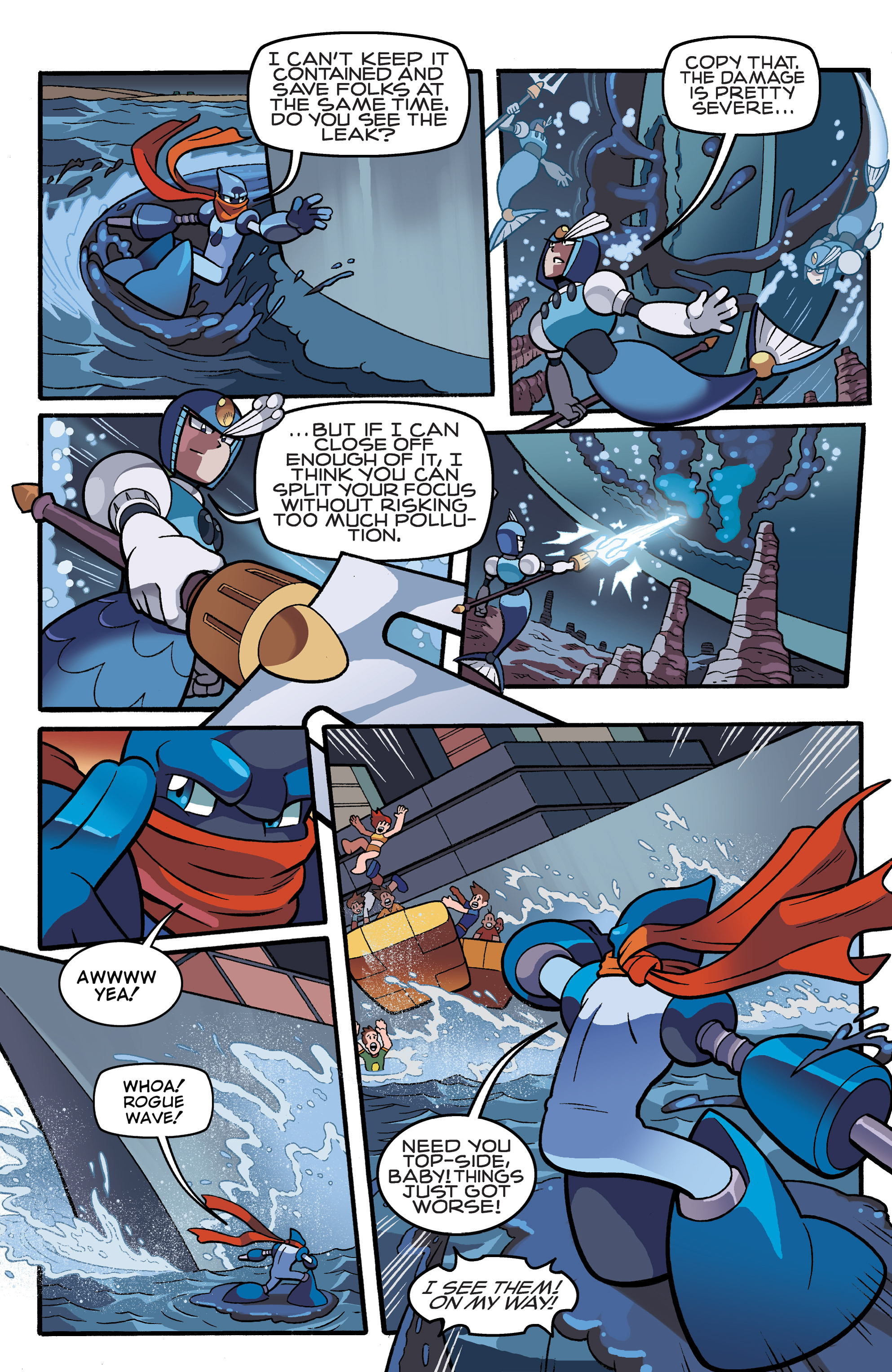 Read online Mega Man comic -  Issue # _TPB 5 - 71