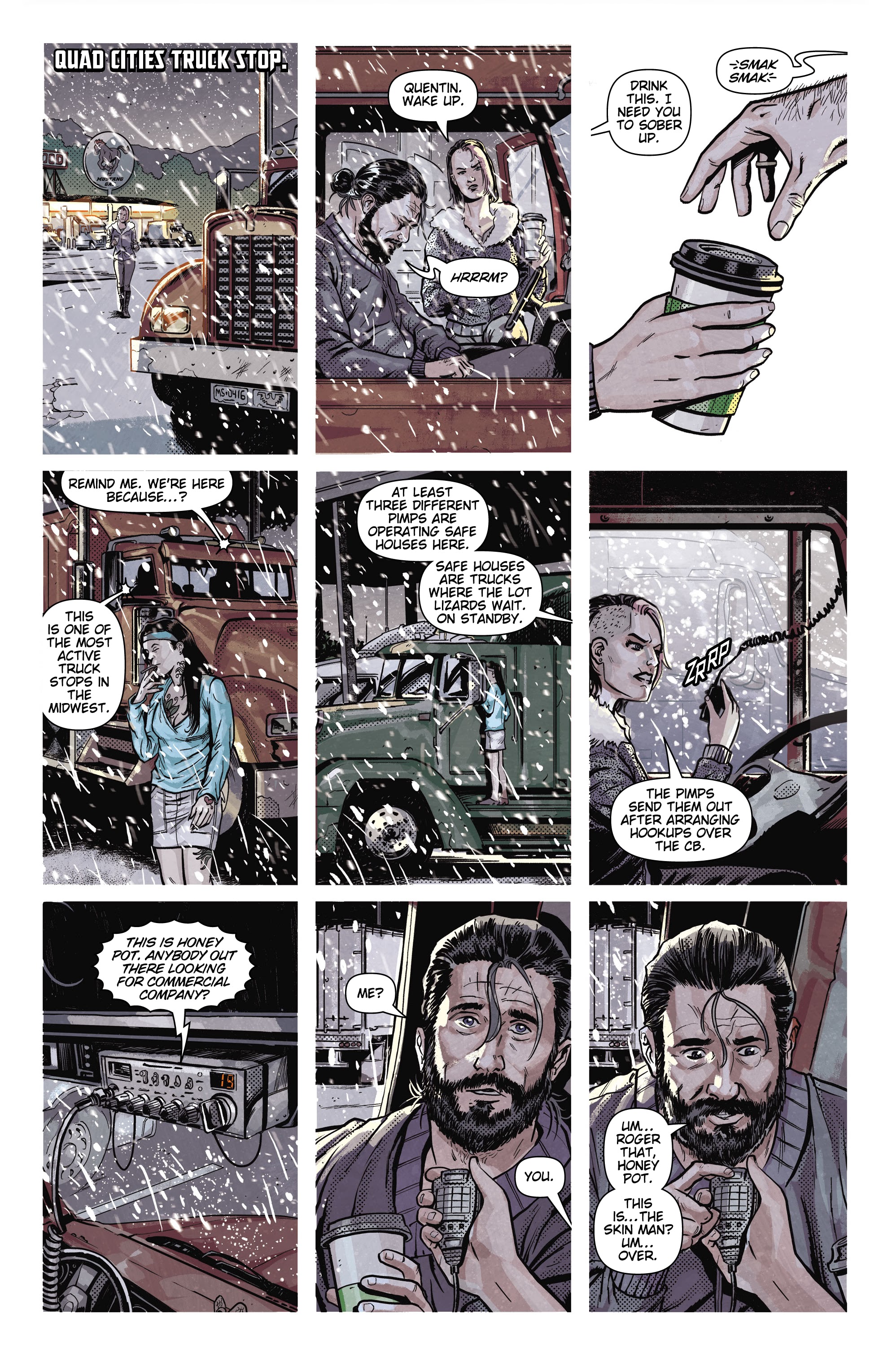 Read online Devil's Highway comic -  Issue #4 - 14
