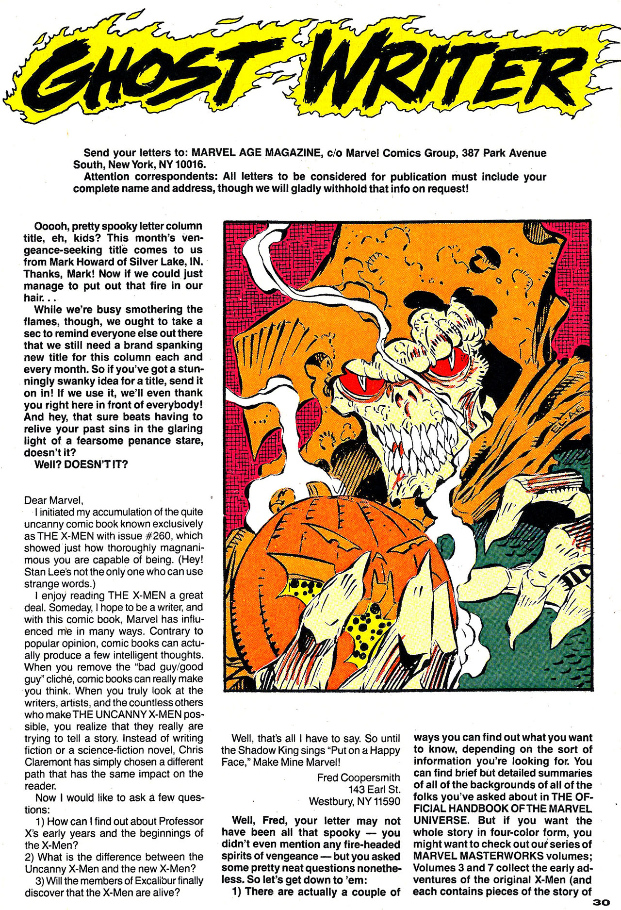 Read online Marvel Age comic -  Issue #110 - 31