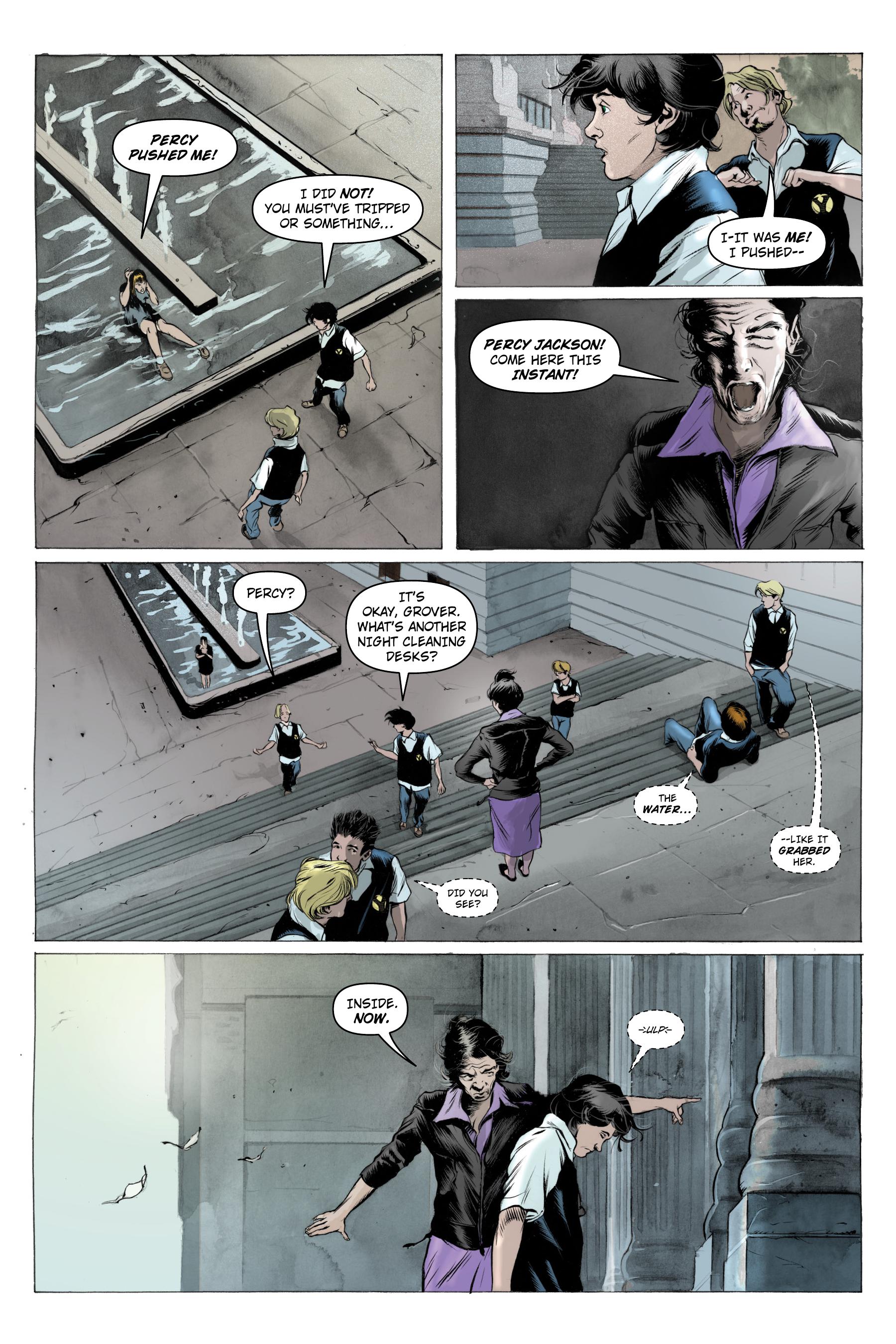 Read online Percy Jackson and the Olympians comic -  Issue # TBP 1 - 7