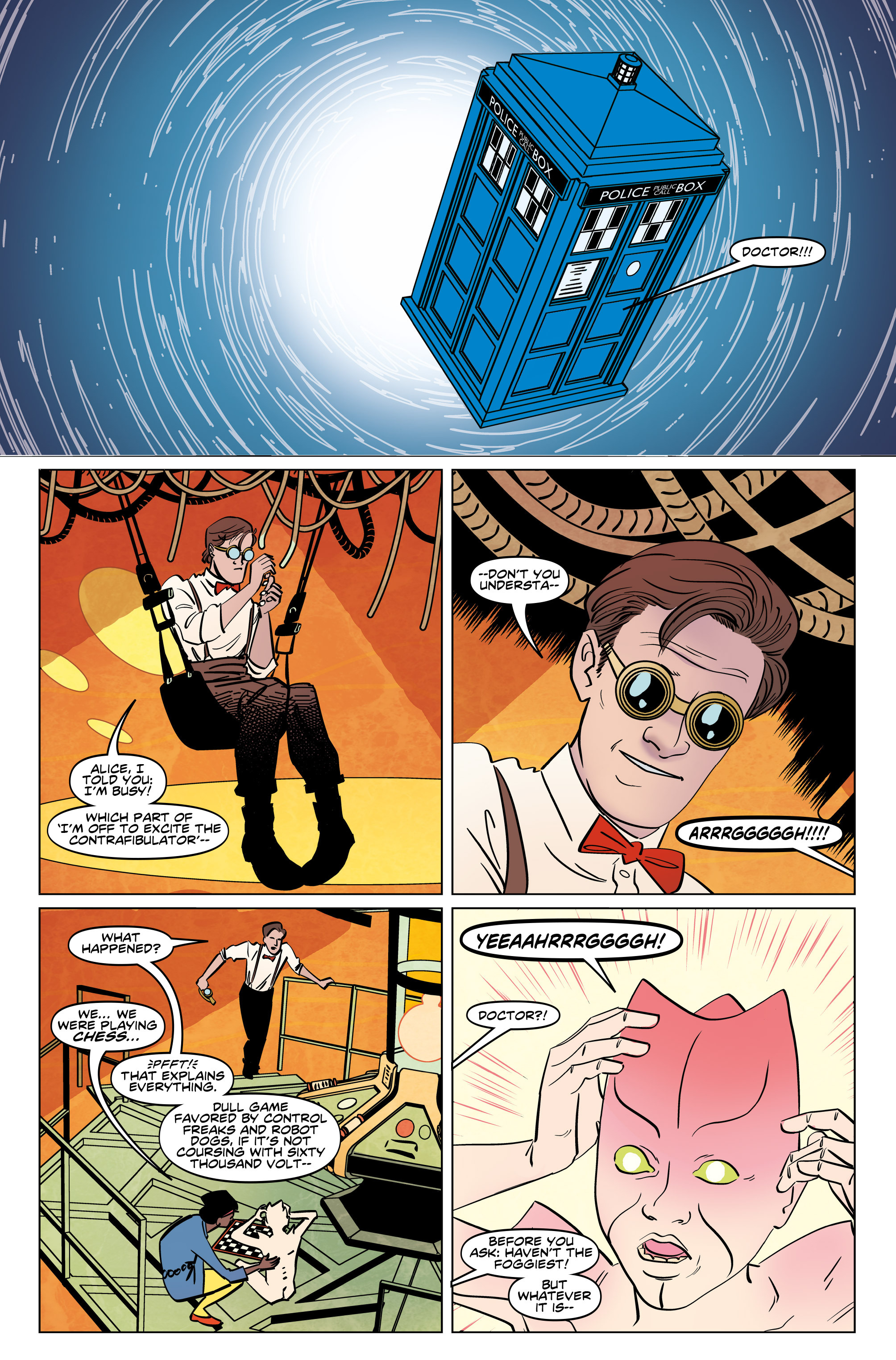 Read online Doctor Who: The Eleventh Doctor Year Three comic -  Issue #5 - 6