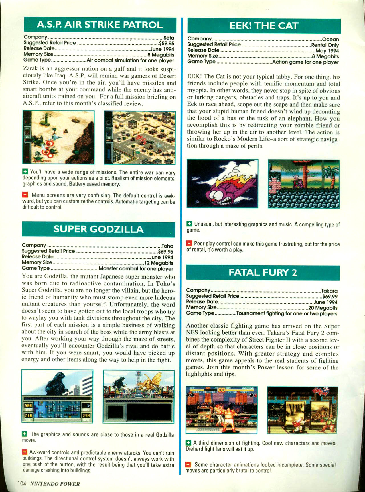 Read online Nintendo Power comic -  Issue #61 - 103