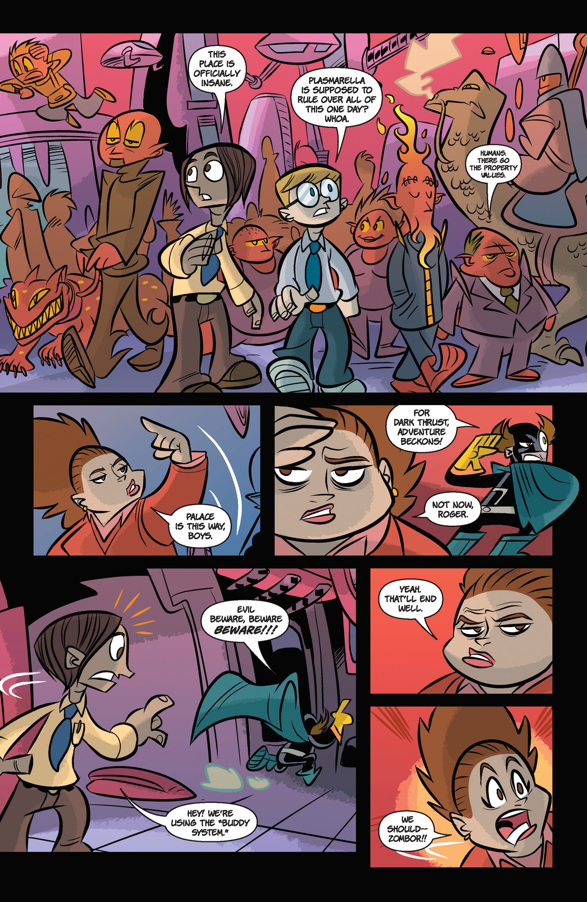 Read online Super Human Resources comic -  Issue #3 - 17