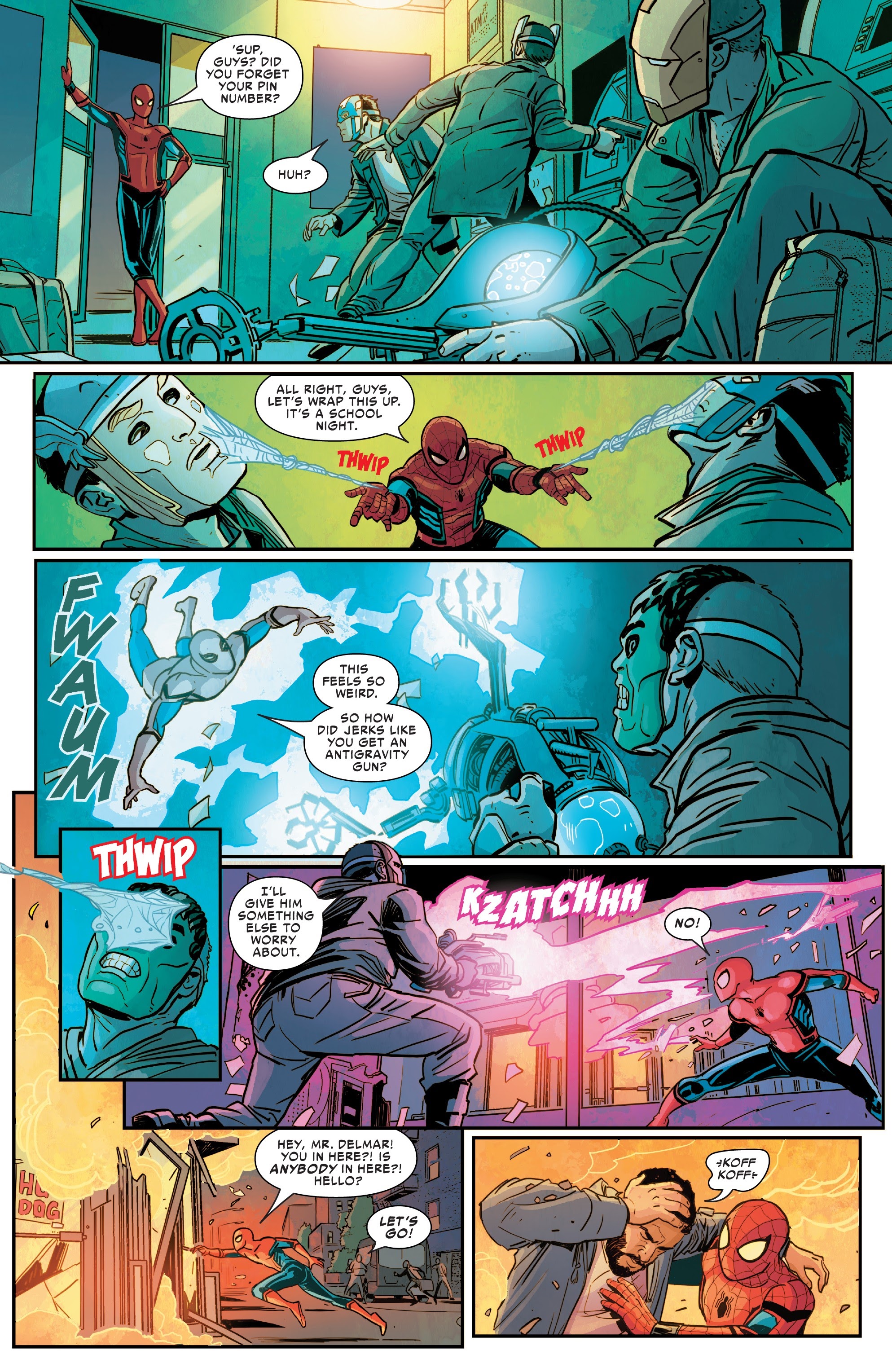 Read online Spider-Man: Far From Home Prelude comic -  Issue #1 - 8