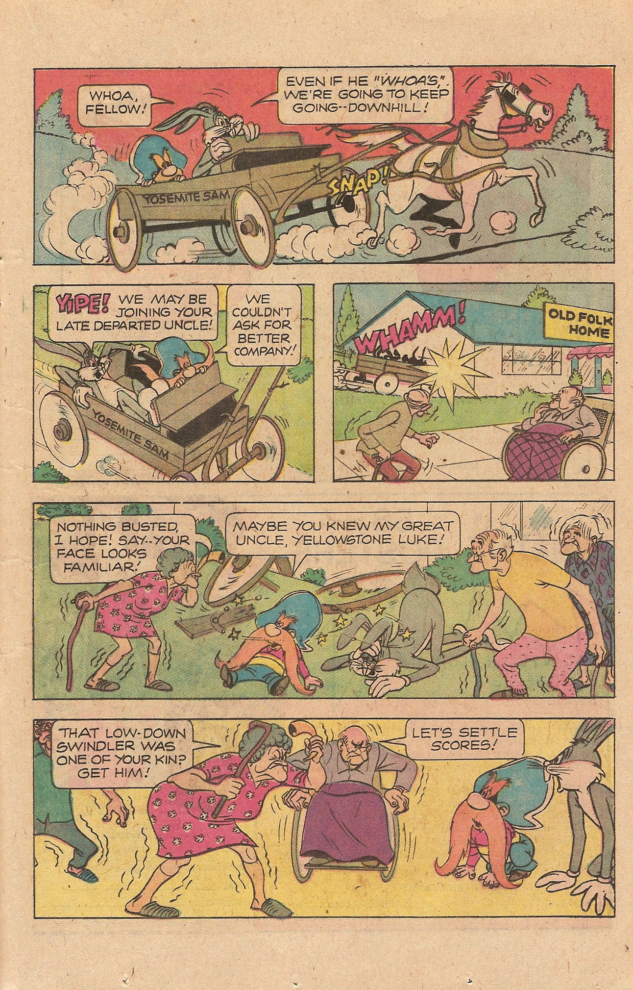 Read online Yosemite Sam and Bugs Bunny comic -  Issue #28 - 13