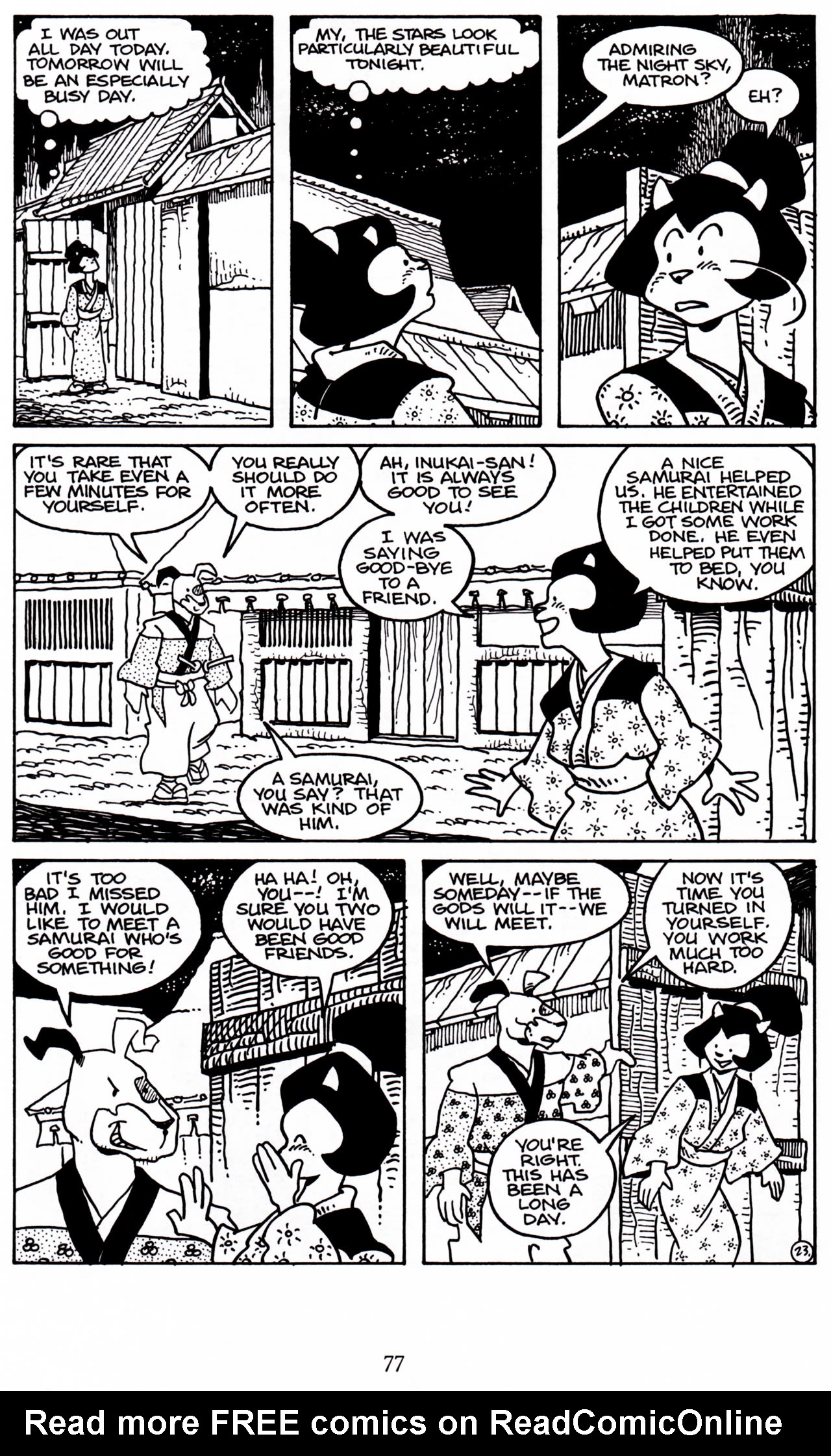 Read online Usagi Yojimbo (1996) comic -  Issue #25 - 24