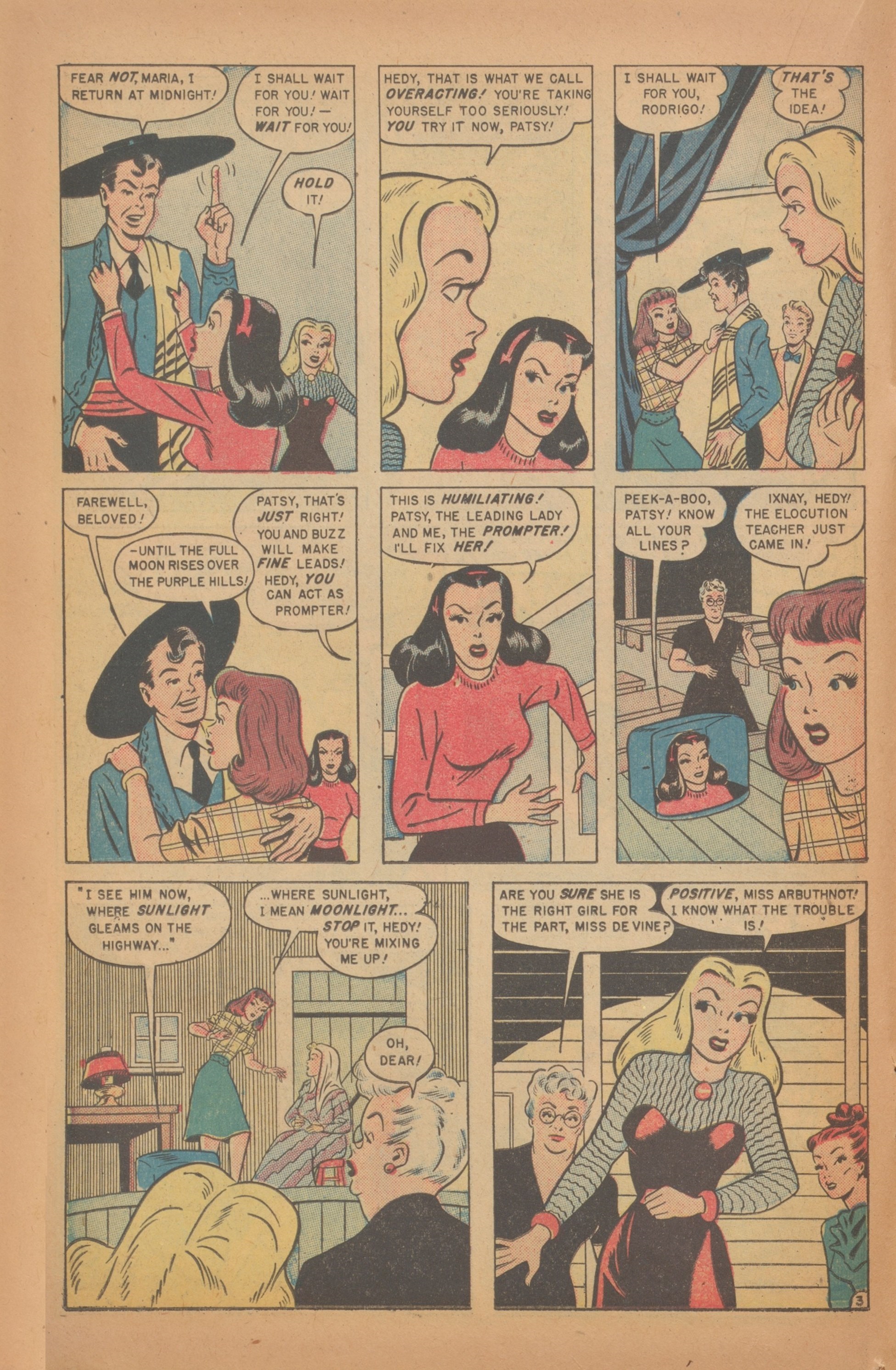 Read online Margie Comics comic -  Issue #46 - 22