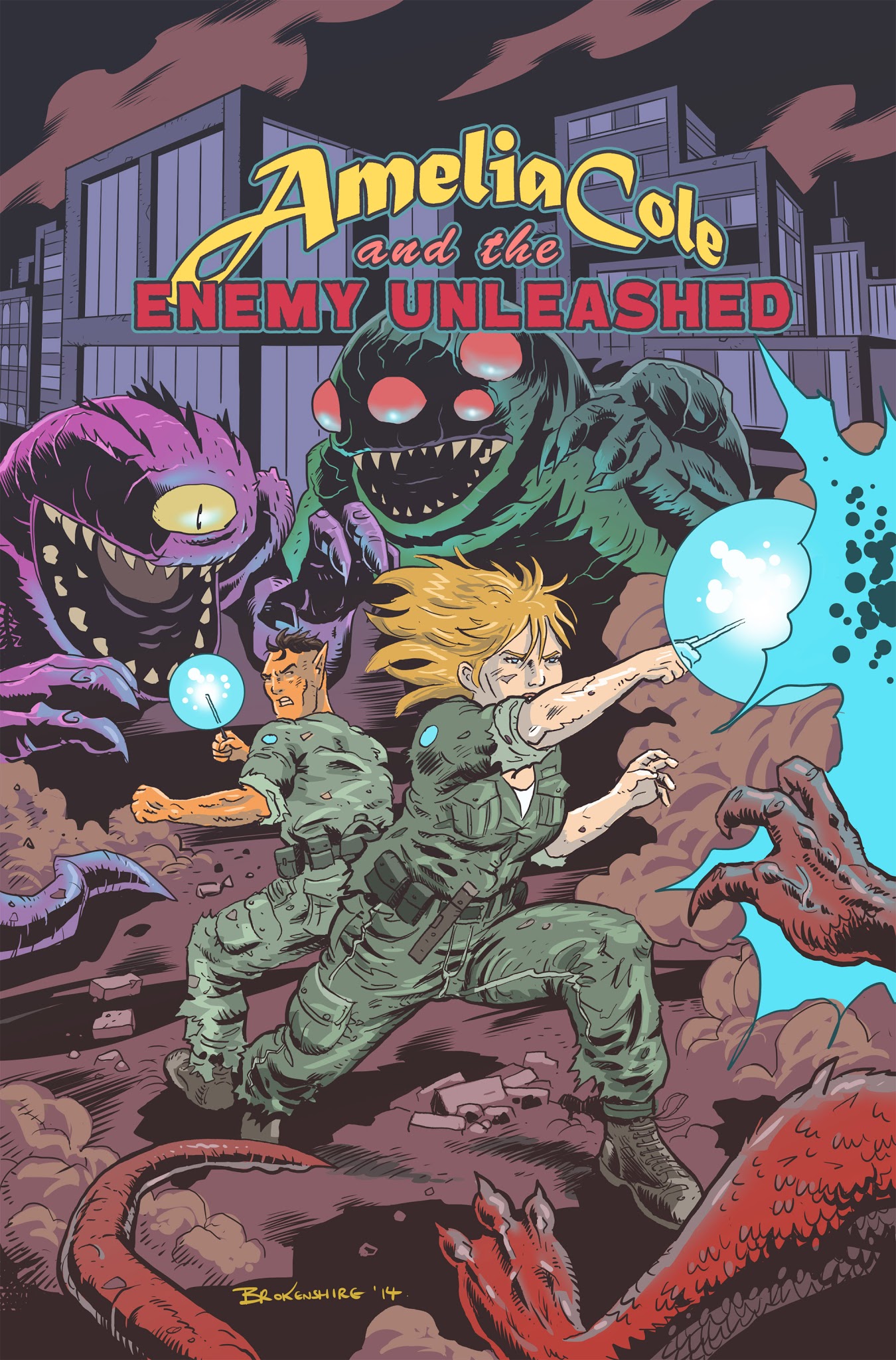 Read online Amelia Cole and the Enemy Unleashed comic -  Issue #5 - 1