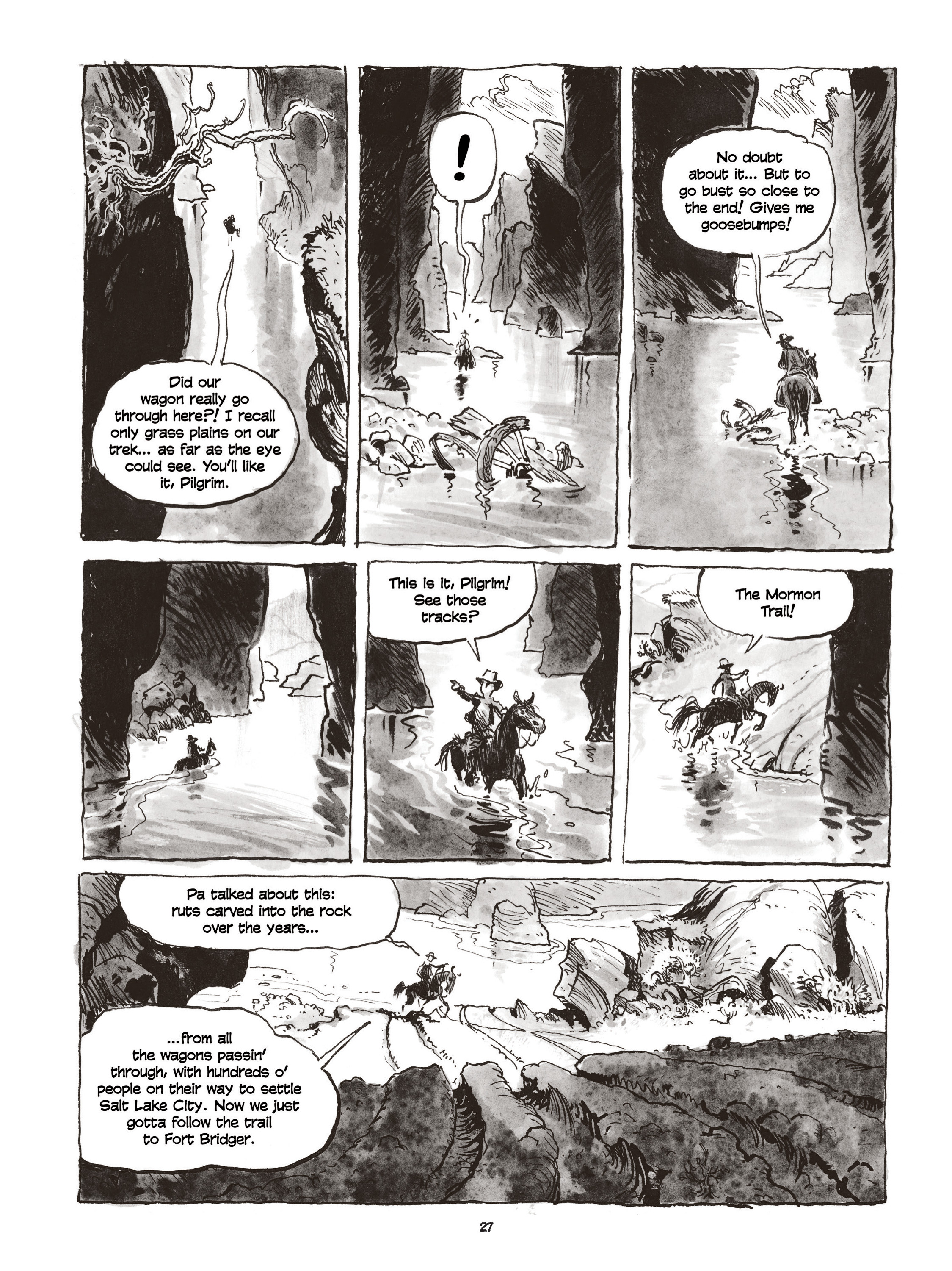 Read online Calamity Jane: The Calamitous Life of Martha Jane Cannary comic -  Issue # TPB (Part 1) - 27
