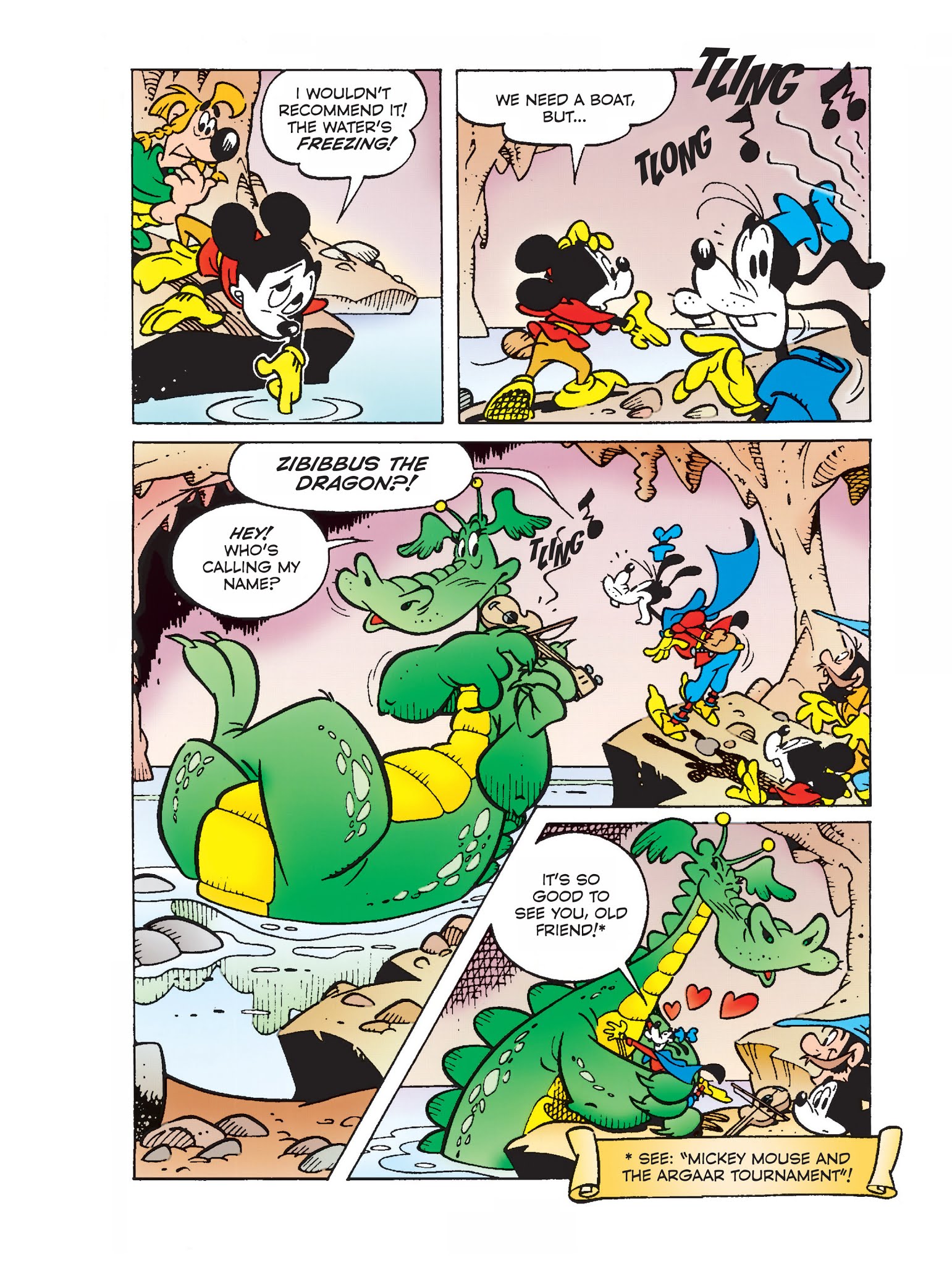 Read online Mickey Mouse and the Sleeping Beauty in the Stars comic -  Issue #1 - 36