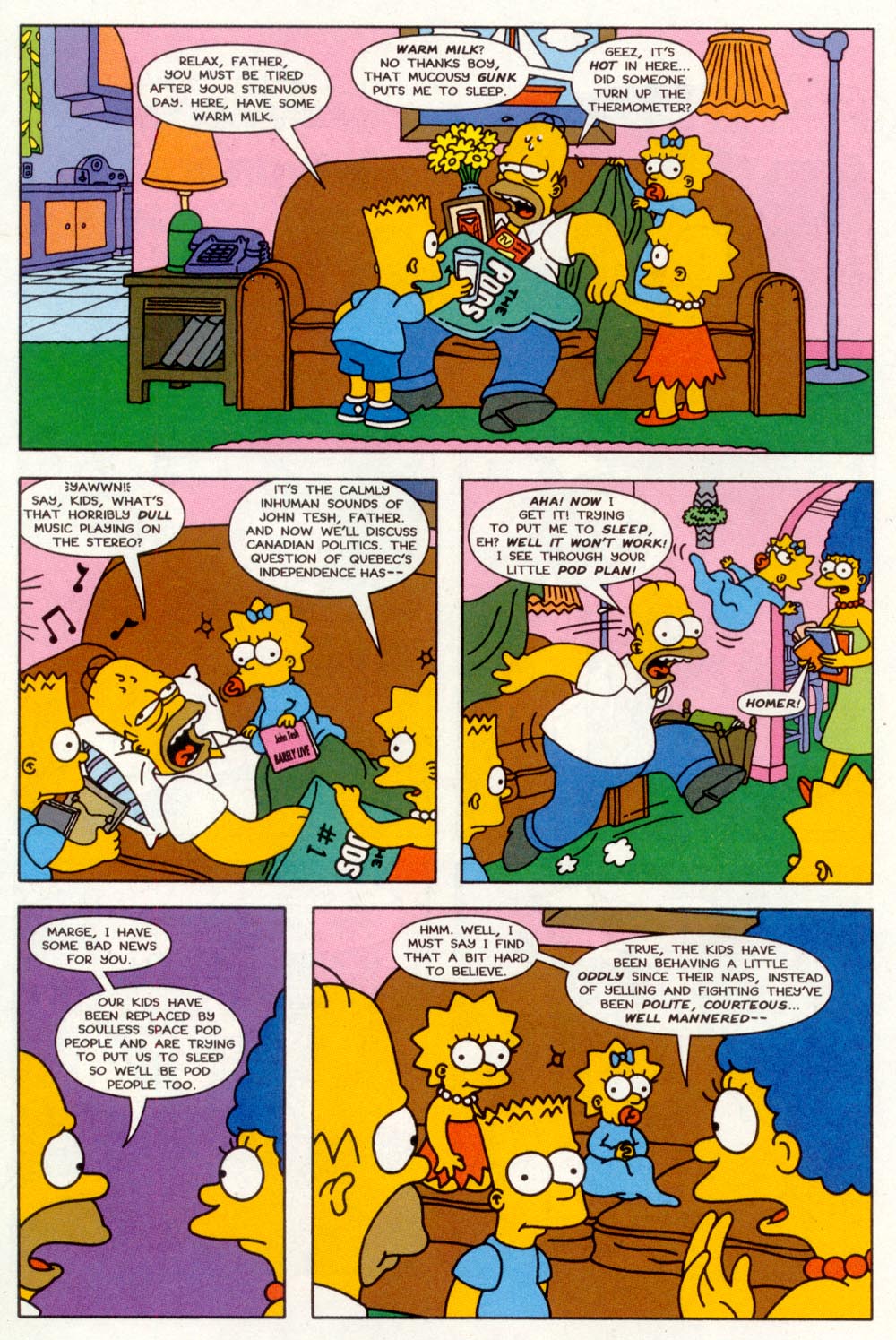 Read online Treehouse of Horror comic -  Issue #3 - 15