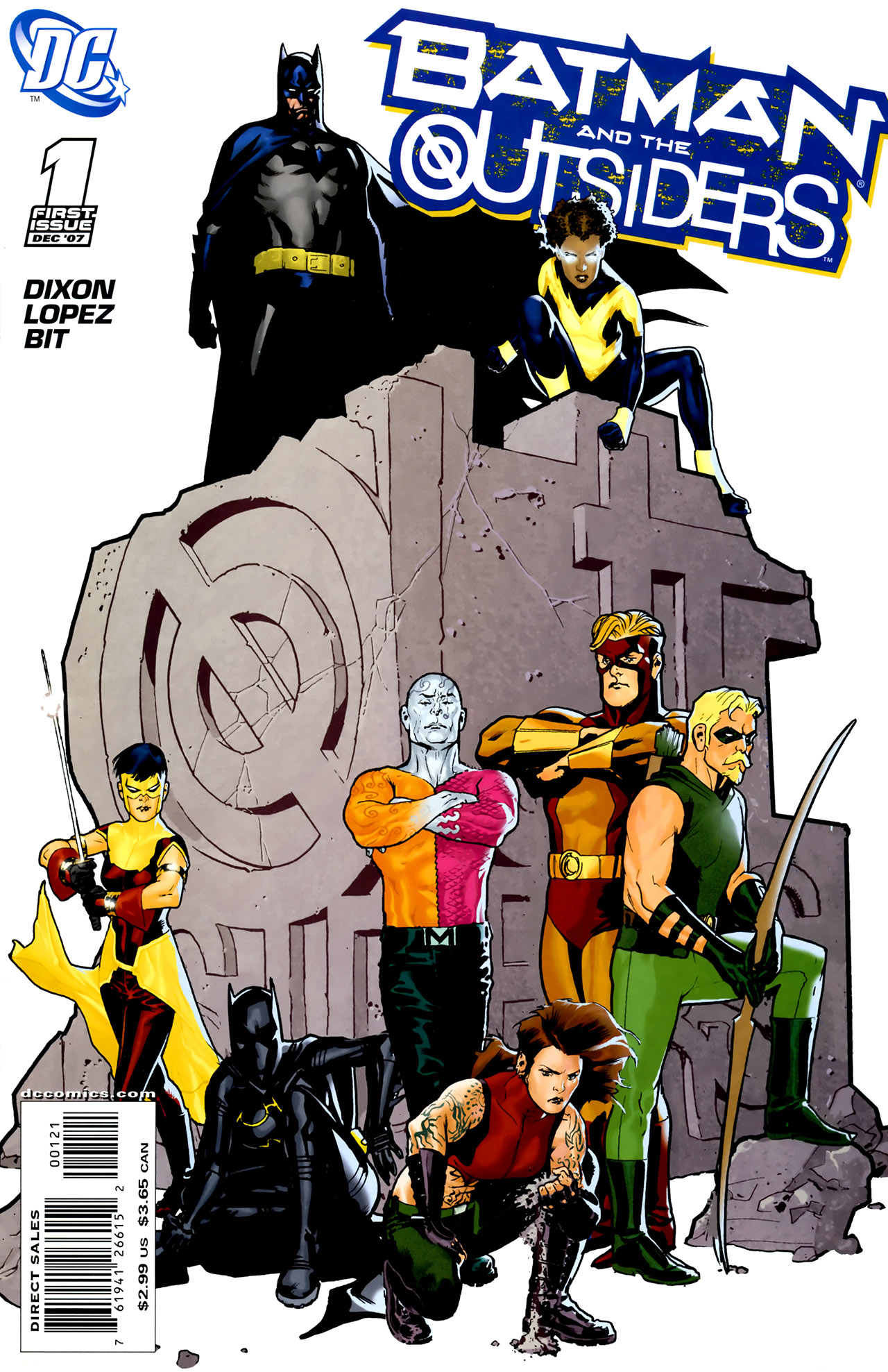 Read online Batman and the Outsiders (2007) comic -  Issue #1 - 2