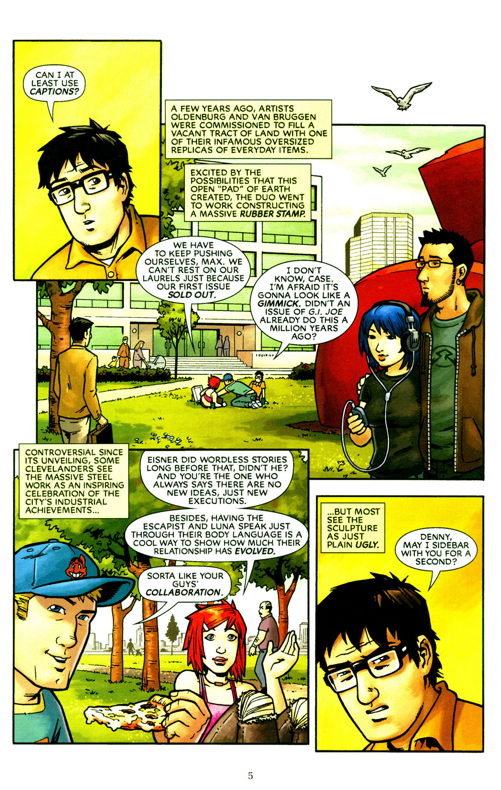 Read online The Escapists comic -  Issue #4 - 8