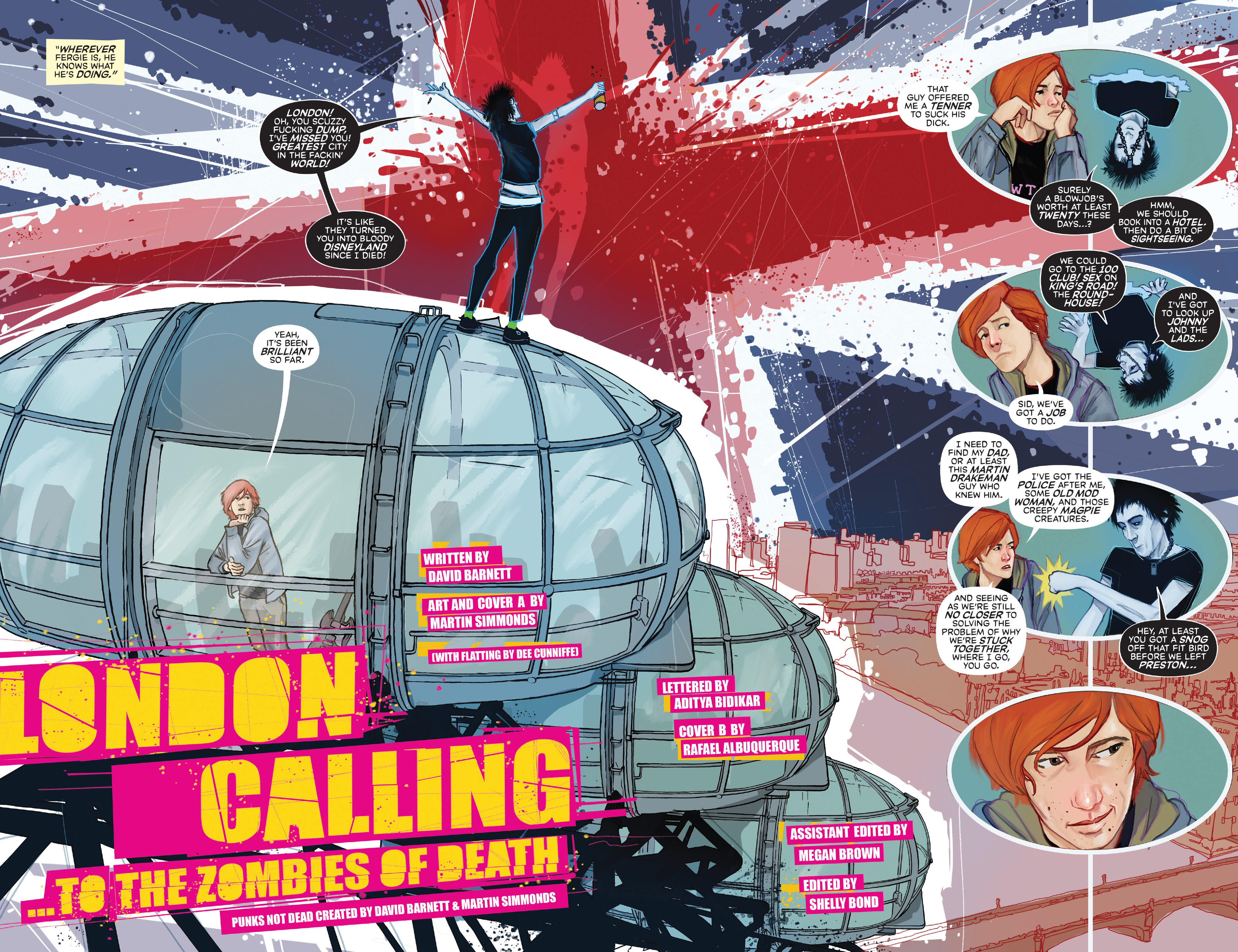Read online Punks Not Dead: London Calling comic -  Issue #1 - 6