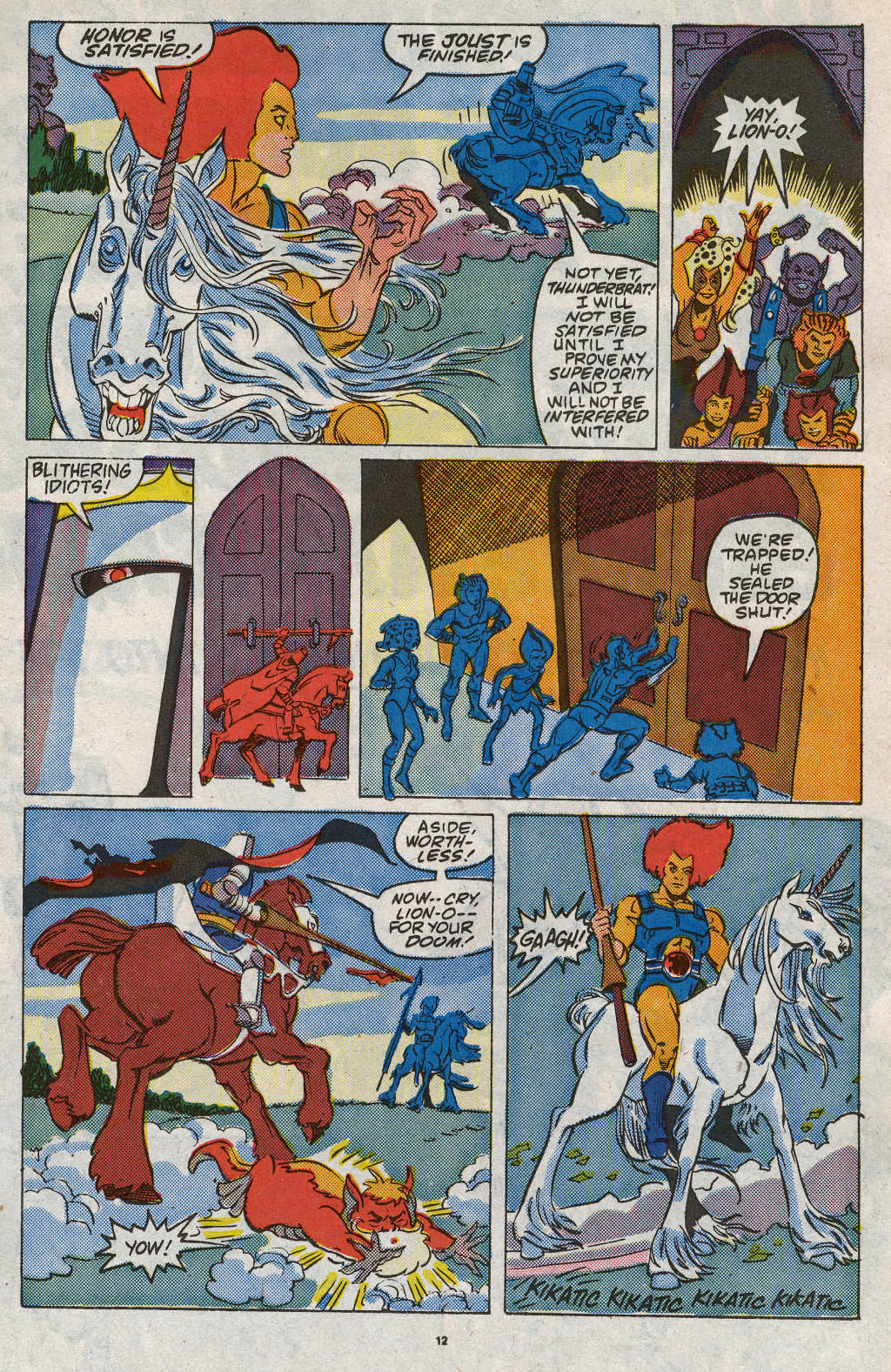 Read online ThunderCats (1985) comic -  Issue #20 - 17