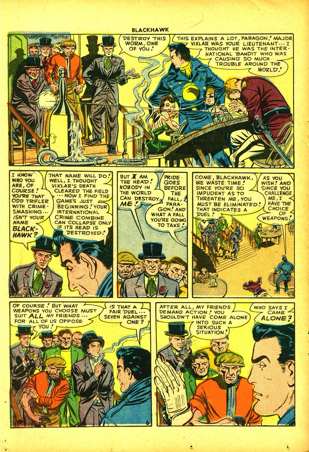 Read online Blackhawk (1957) comic -  Issue #18 - 20