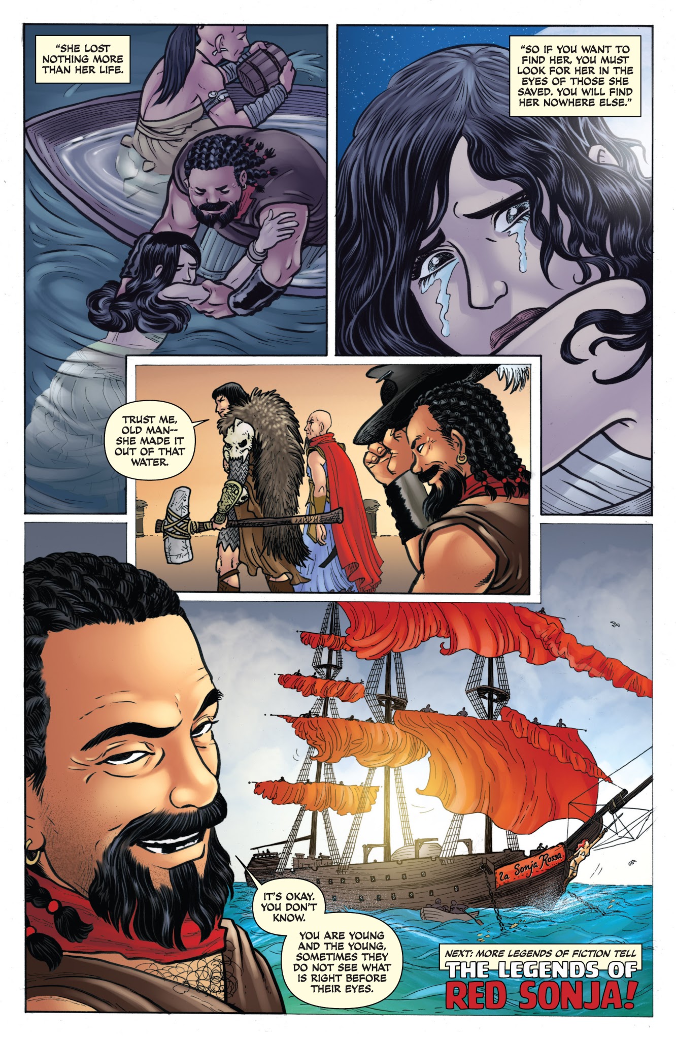 Read online Legends of Red Sonja comic -  Issue # TPB - 28