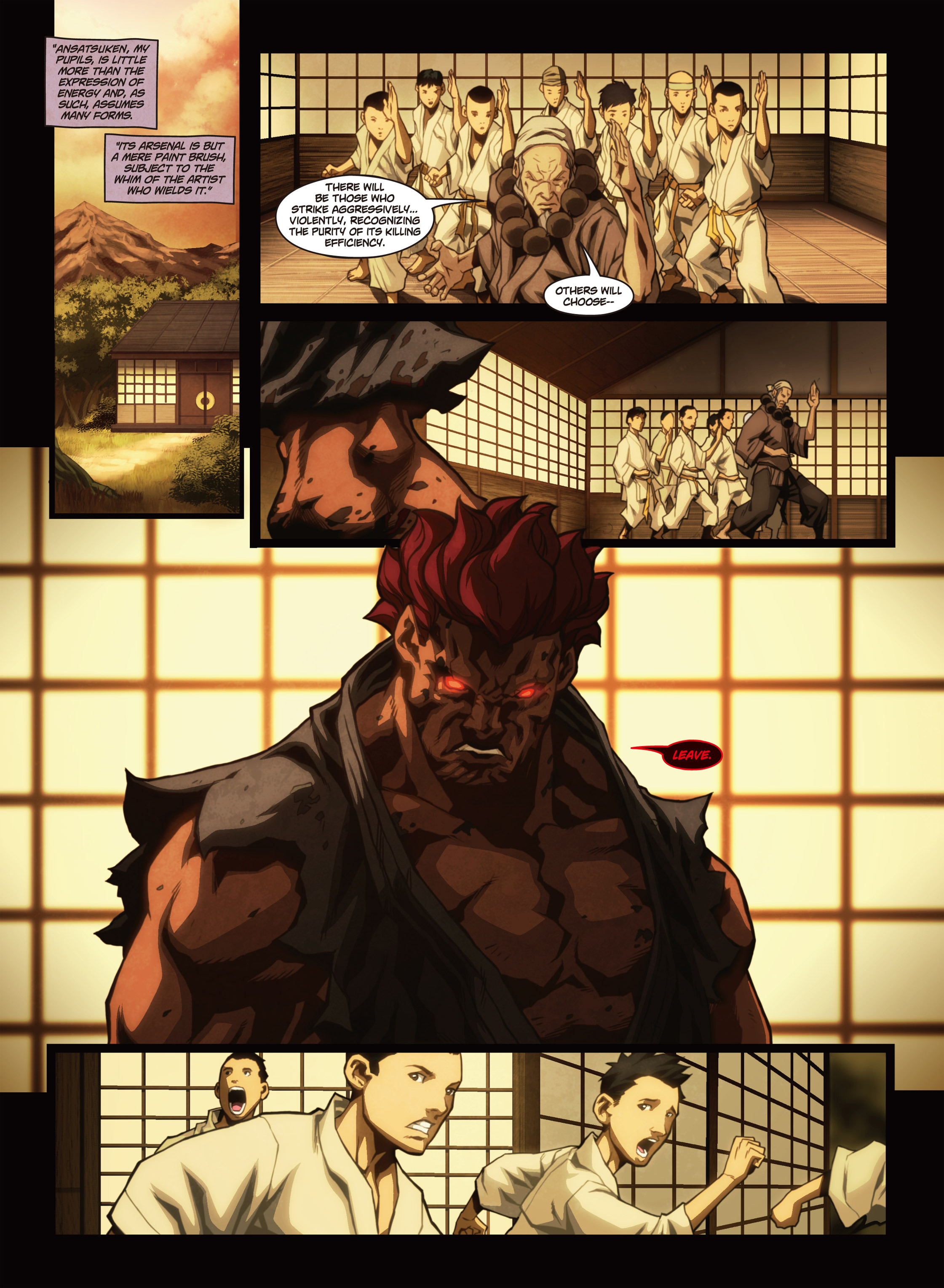 Read online Street Fighter Origins: Akuma comic -  Issue # Full - 69
