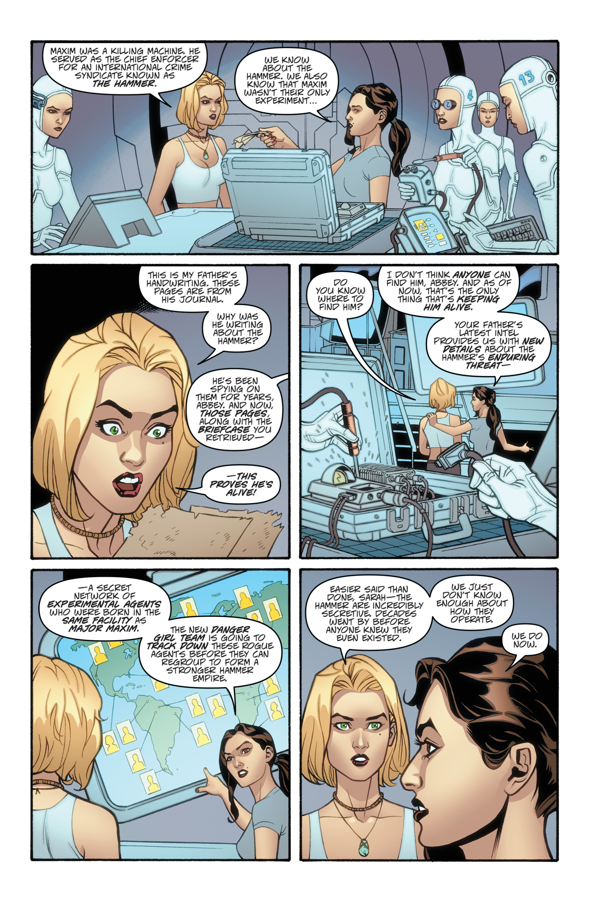 Read online Danger Girl: Renegade comic -  Issue #4 - 15