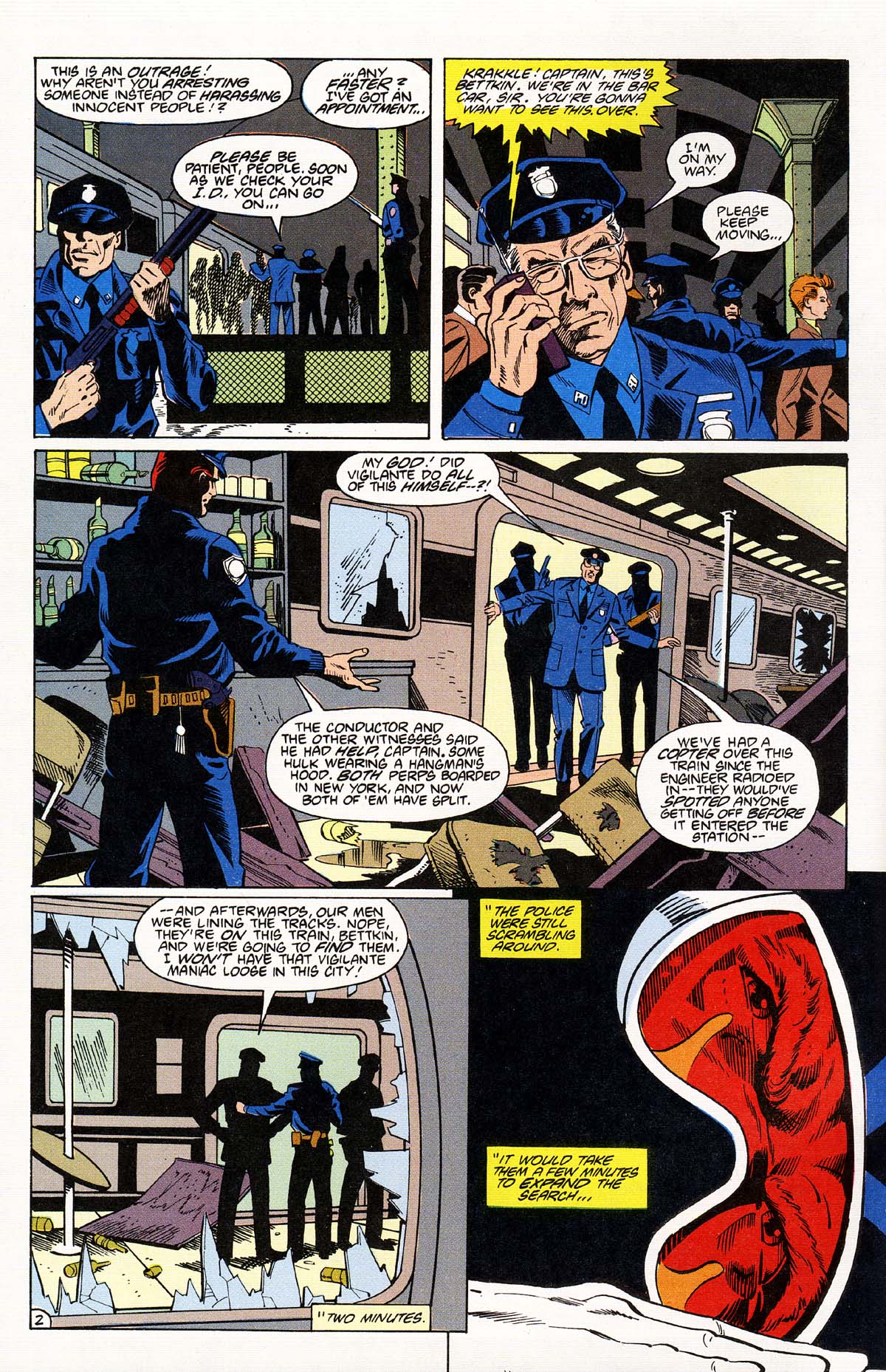 Read online Vigilante (1983) comic -  Issue #43 - 4