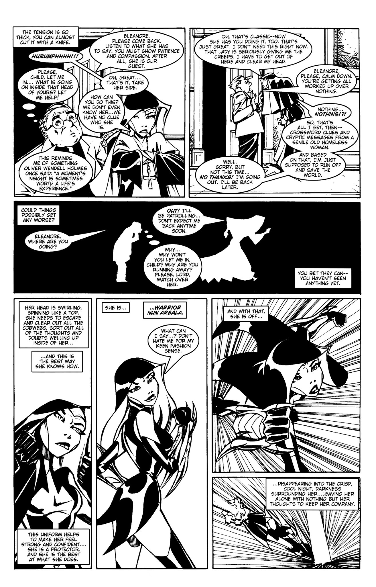 Read online Warrior Nun Areala: Ghosts of the Past comic -  Issue #1 - 11