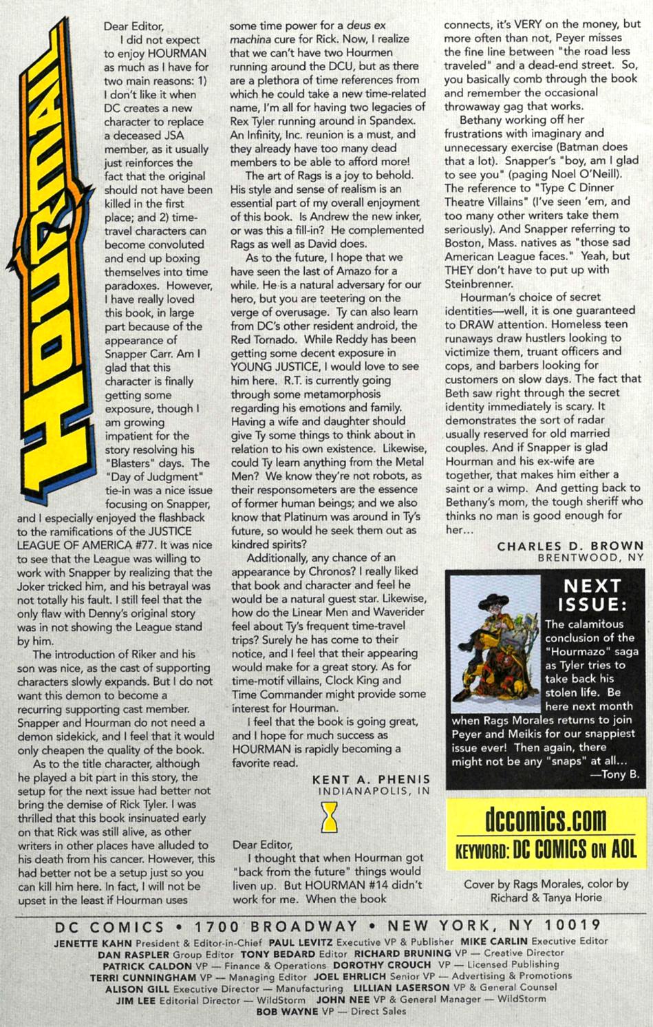 Read online Hourman comic -  Issue #20 - 23