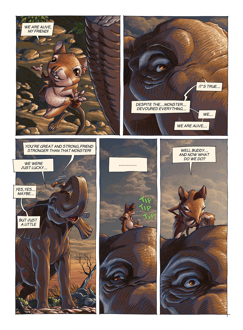 Read online Sengi and Tembo comic -  Issue # TPB - 123