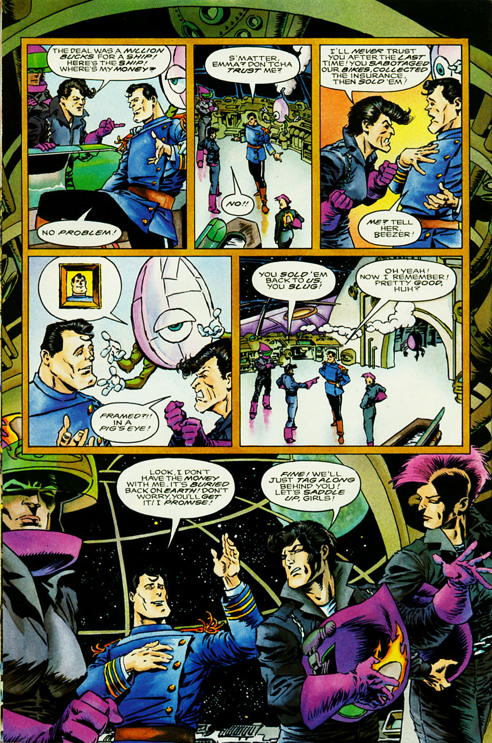 Read online Captain Sternn: Running Out of Time comic -  Issue #1 - 13