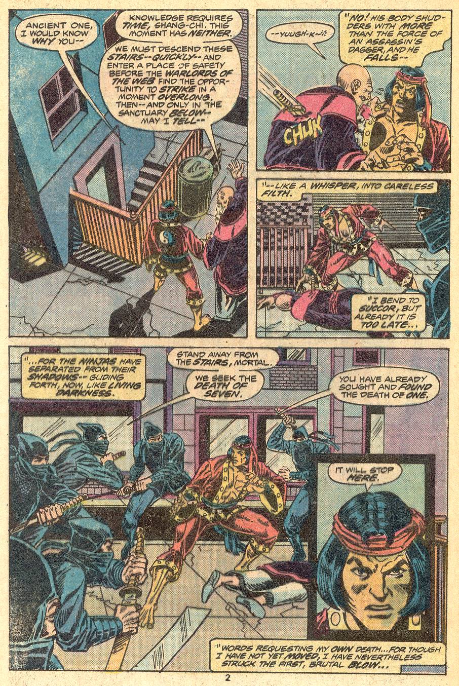 Read online Master of Kung Fu (1974) comic -  Issue #36 - 3