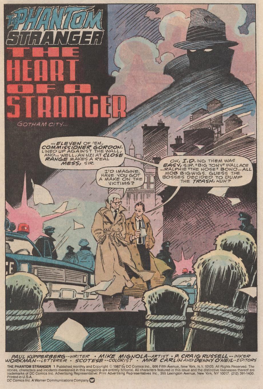 The Phantom Stranger (1987) 1 Page 2